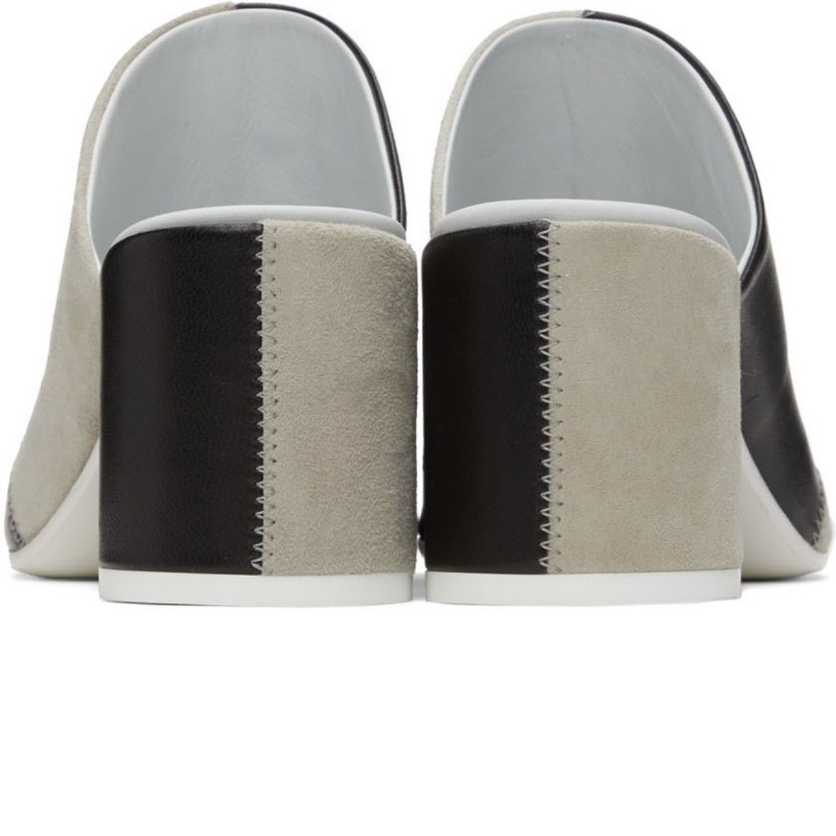 Maison Margiela MM6 Leather Heels Size US 7 / IT 37 - 4 Thumbnail