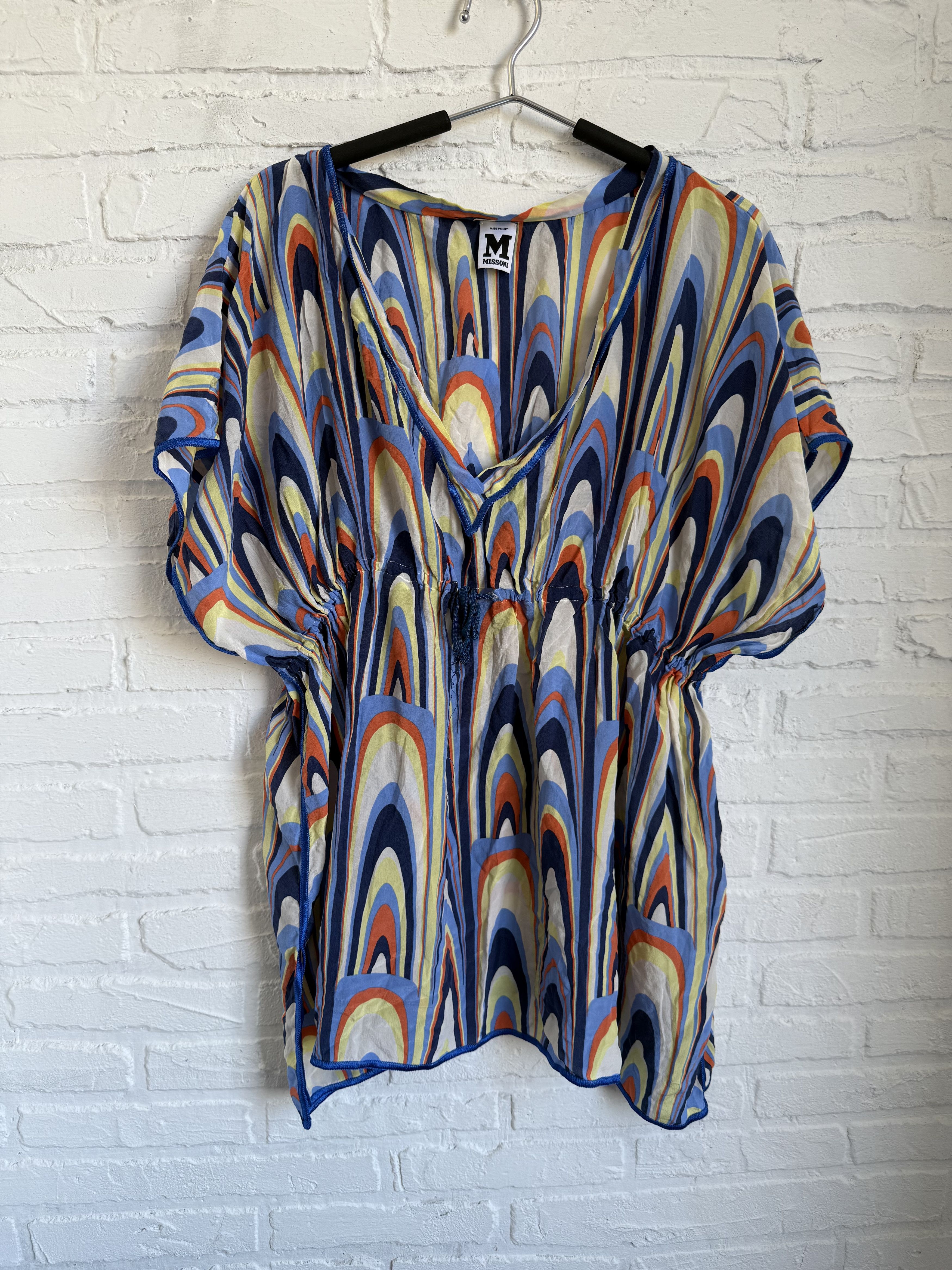 Missoni M Missoni silk dress abstraction Size S / US 4 / IT 40 - 1 Thumbnail