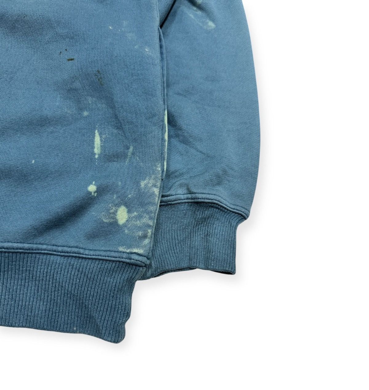 Saint Laurent Paris Vintage YSL Damaged Sweatshirt Size US L / EU 52-54 / 3 - 4 Thumbnail