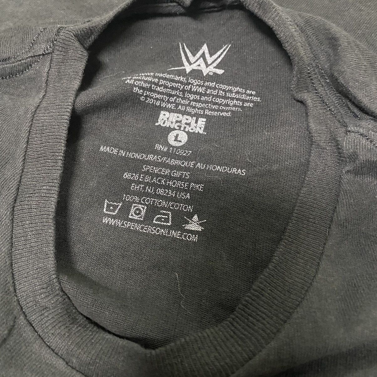WWE The Rock Shirt 'Do you Smell What The Rock Is Cookin? Size US L / EU 52-54 / 3 - 7 Thumbnail