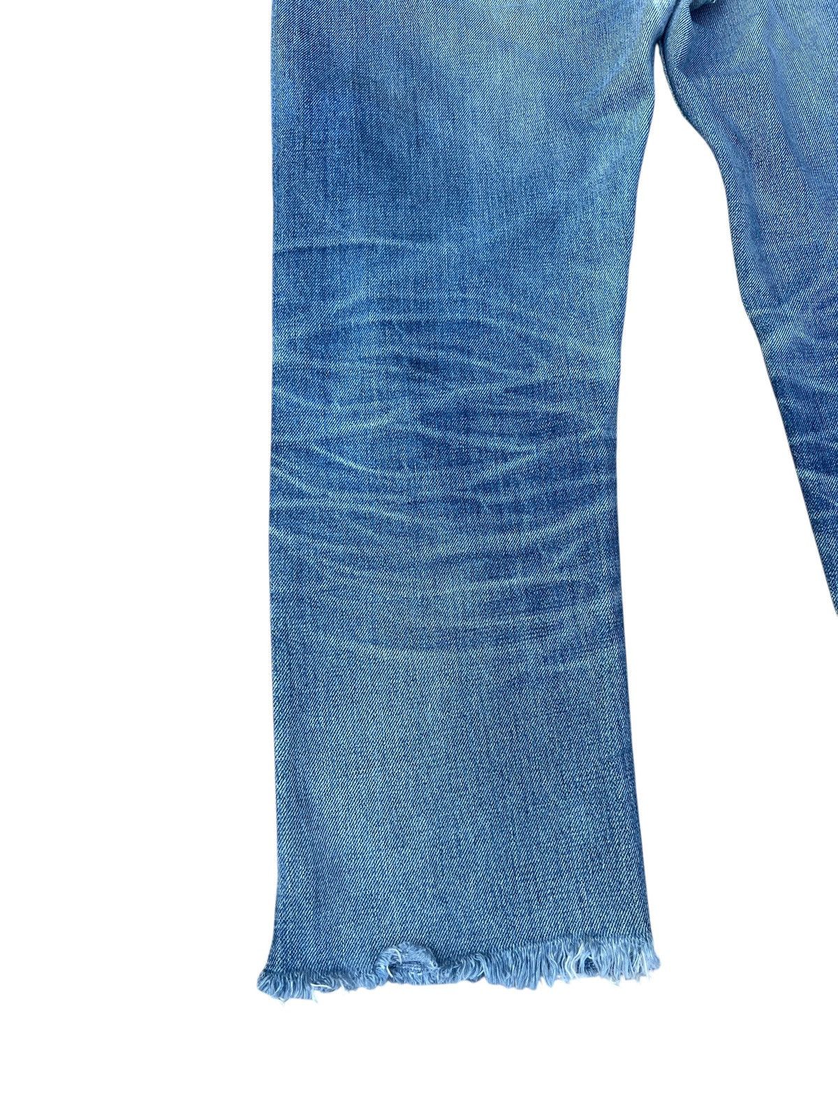 A.P.C. Vintage A.P.C. Distressed Rip Off Leg Denim Selvedge Jeans Size US 30 / EU 46 - 19 Thumbnail