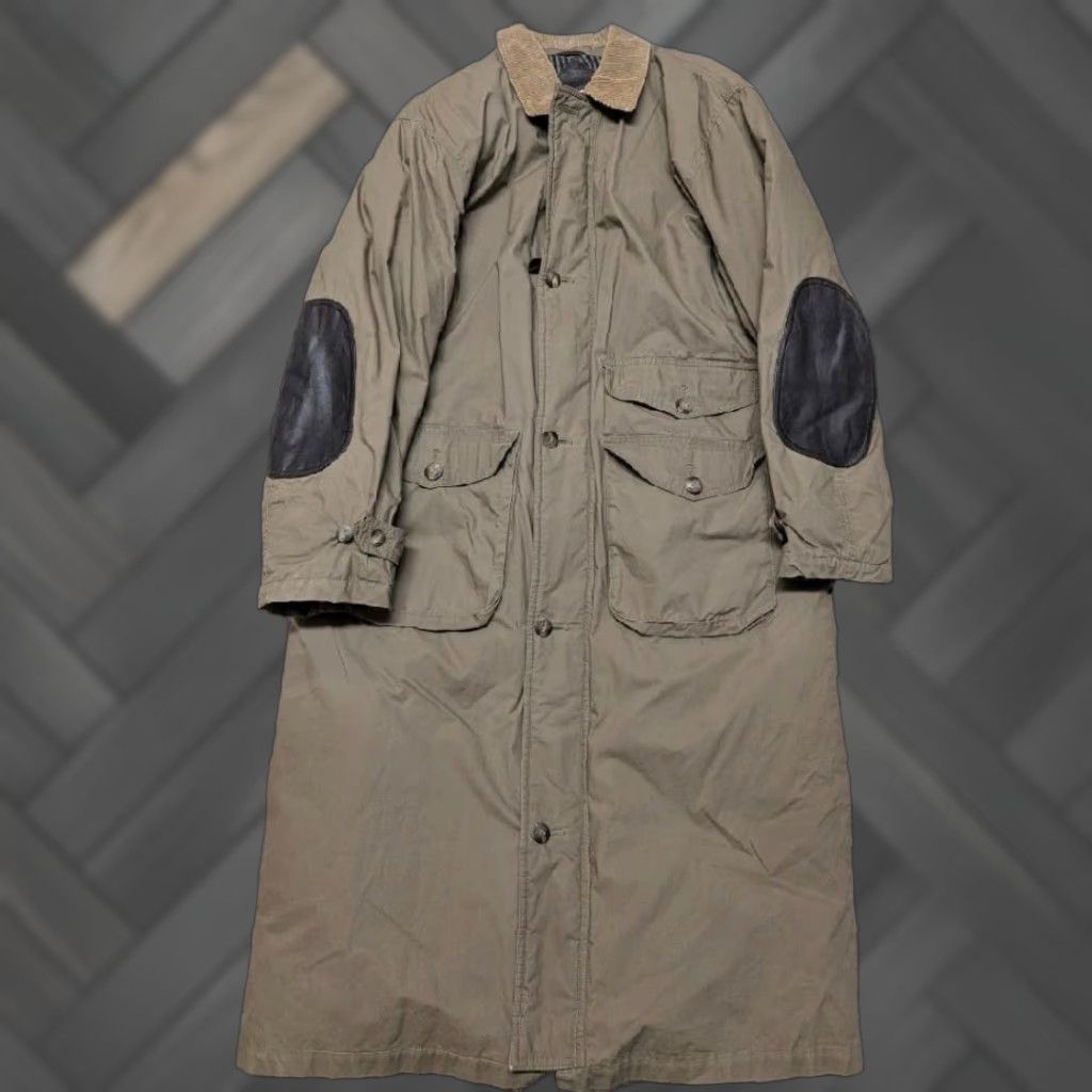 Eddie Bauer VINTAGE Eddie Bauer Coat Goose Down Trench Brown M Men Long Brown Goose Down Cotton Shell Down Coat Mens N/A Size US M / EU 48-50 / 2 - 1 Thumbnail