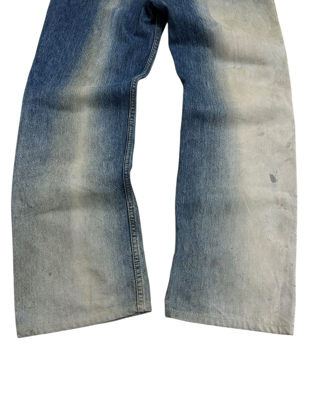 Levi's Levis Vintage Clothing 605 Orange Tag Acid Washed Distress Size US 32 / EU 48 - 13 Thumbnail