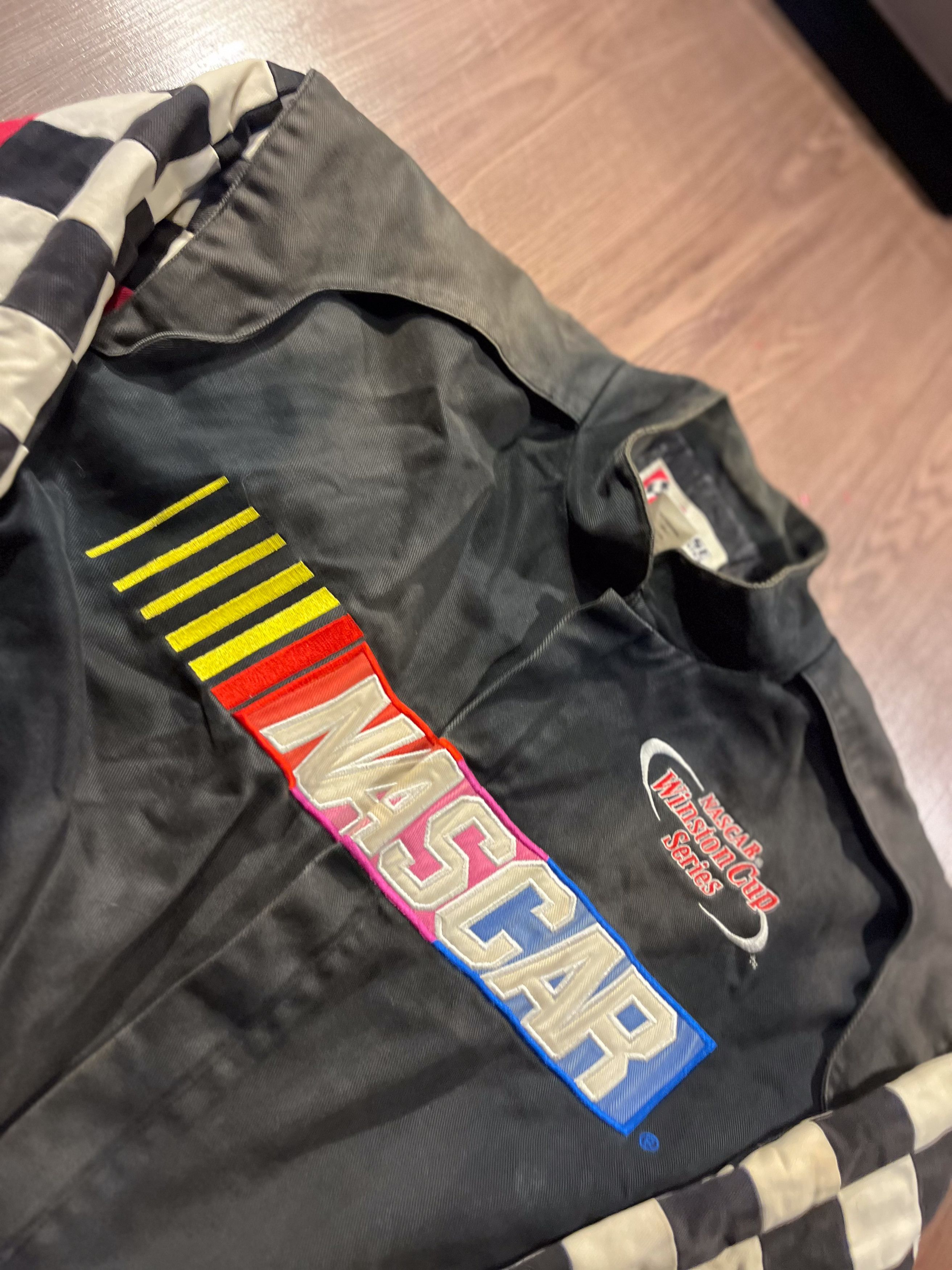 Chase Authentics 1995 NASCAR Big Logo Racing Jacket by Chase Authentics Size US XL / EU 56 / 4 - 2 Thumbnail