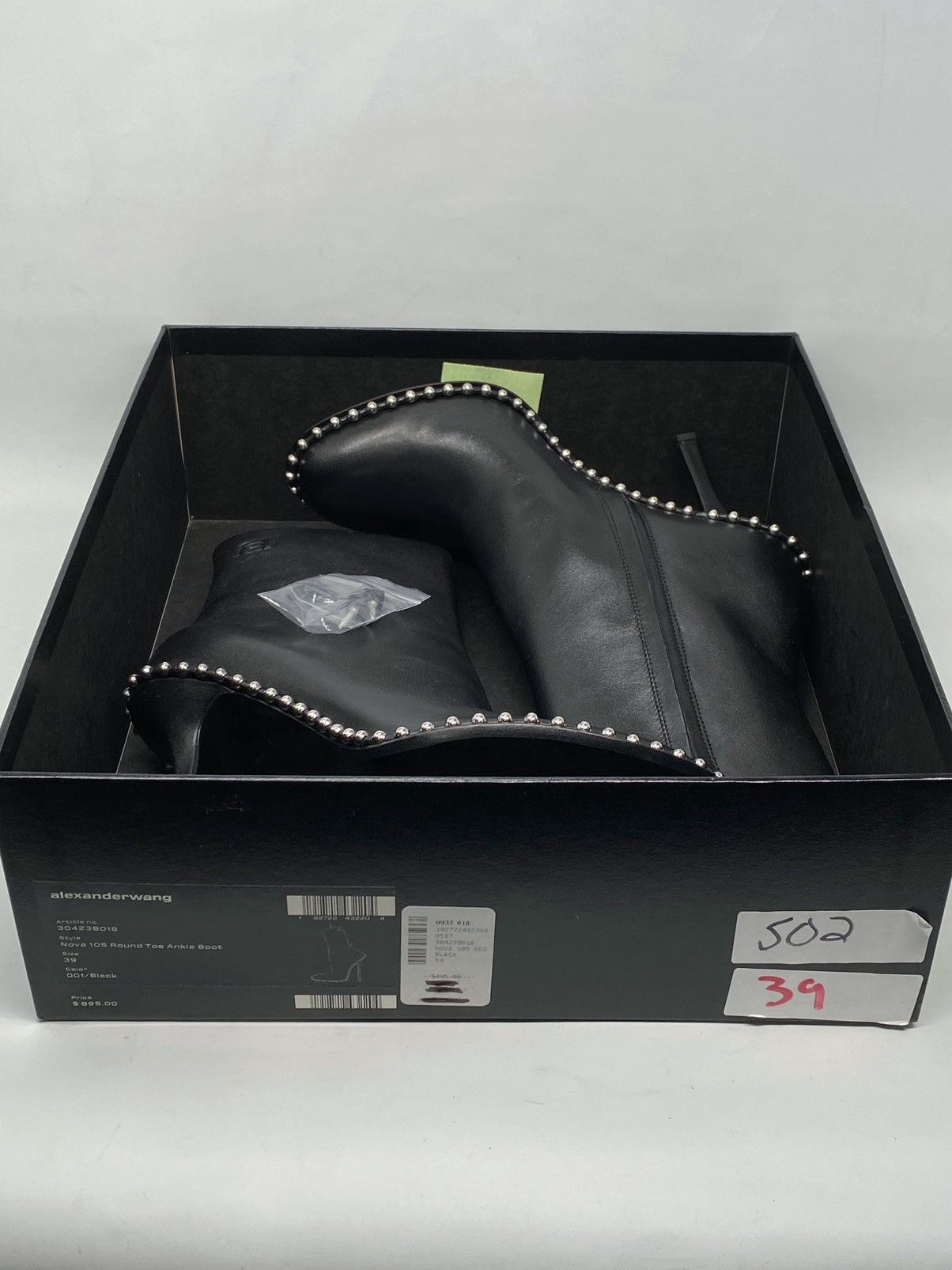 Alexander Wang Alexander Wang Nova 105 Studded Ankle Boots size 39 Size US 9 / IT 39 - 14 Thumbnail