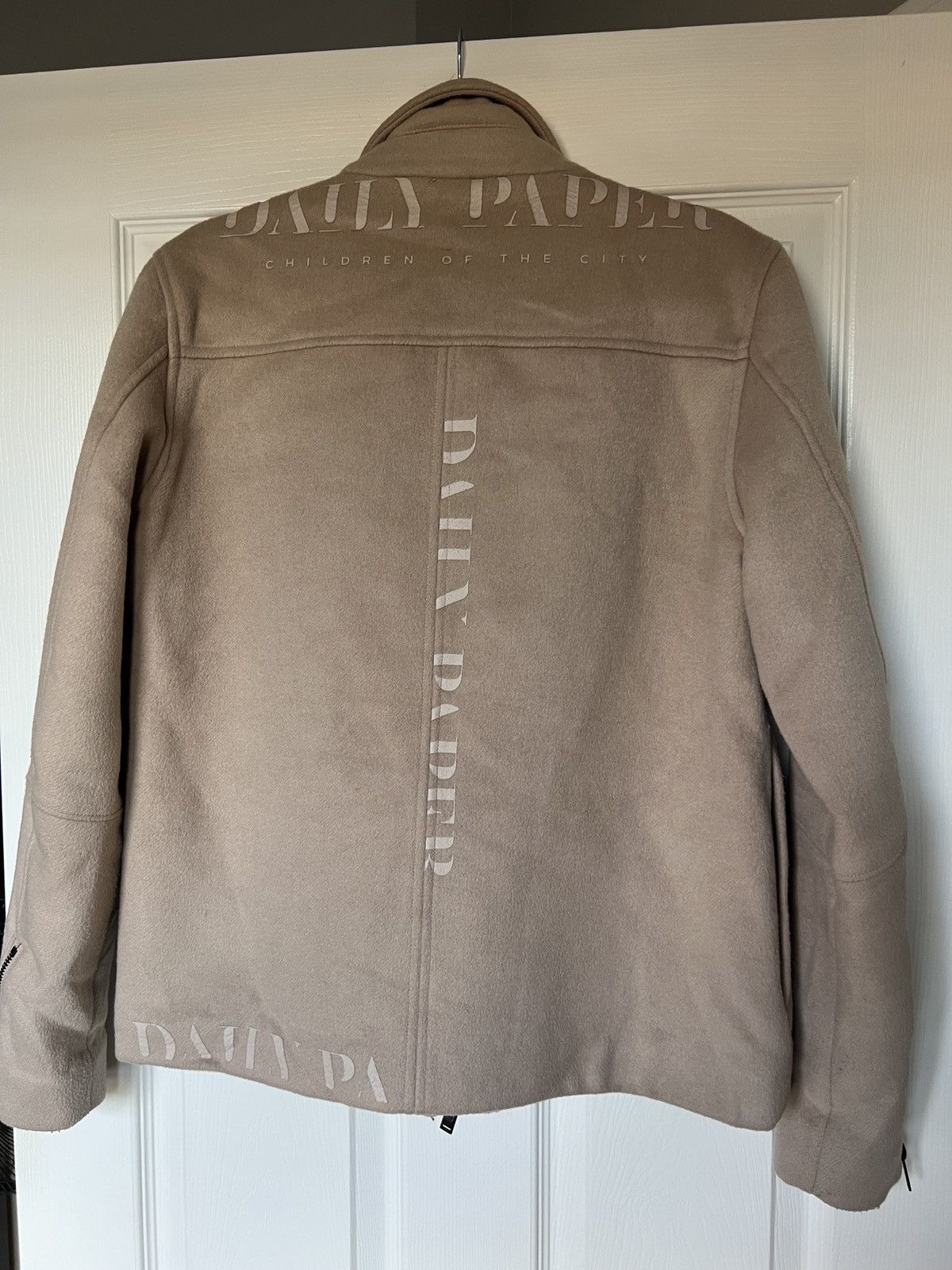 Daily Paper Daily Paper FW17 Wool Blend Zip Biker Jacket Size US M / EU 48-50 / 2 - 5 Thumbnail