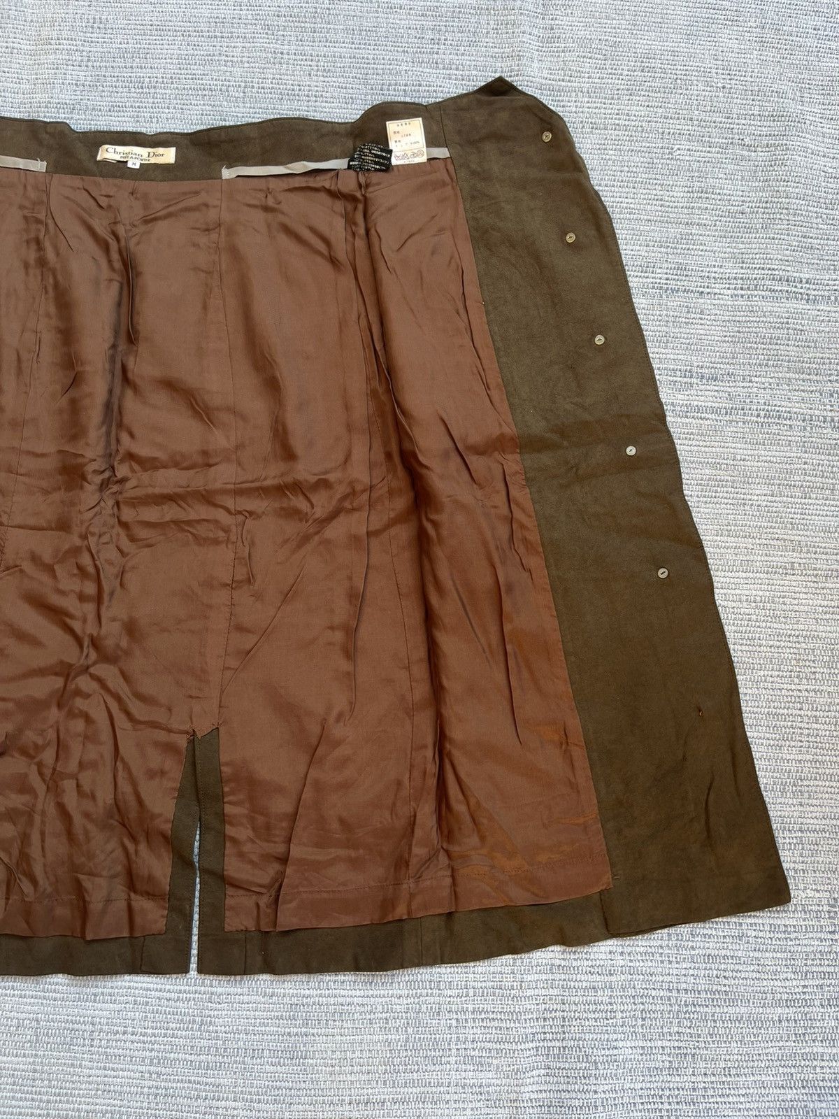 Christian Dior Monsieur Vintage Christian Dior midi skirt Size 29" - 8 Thumbnail