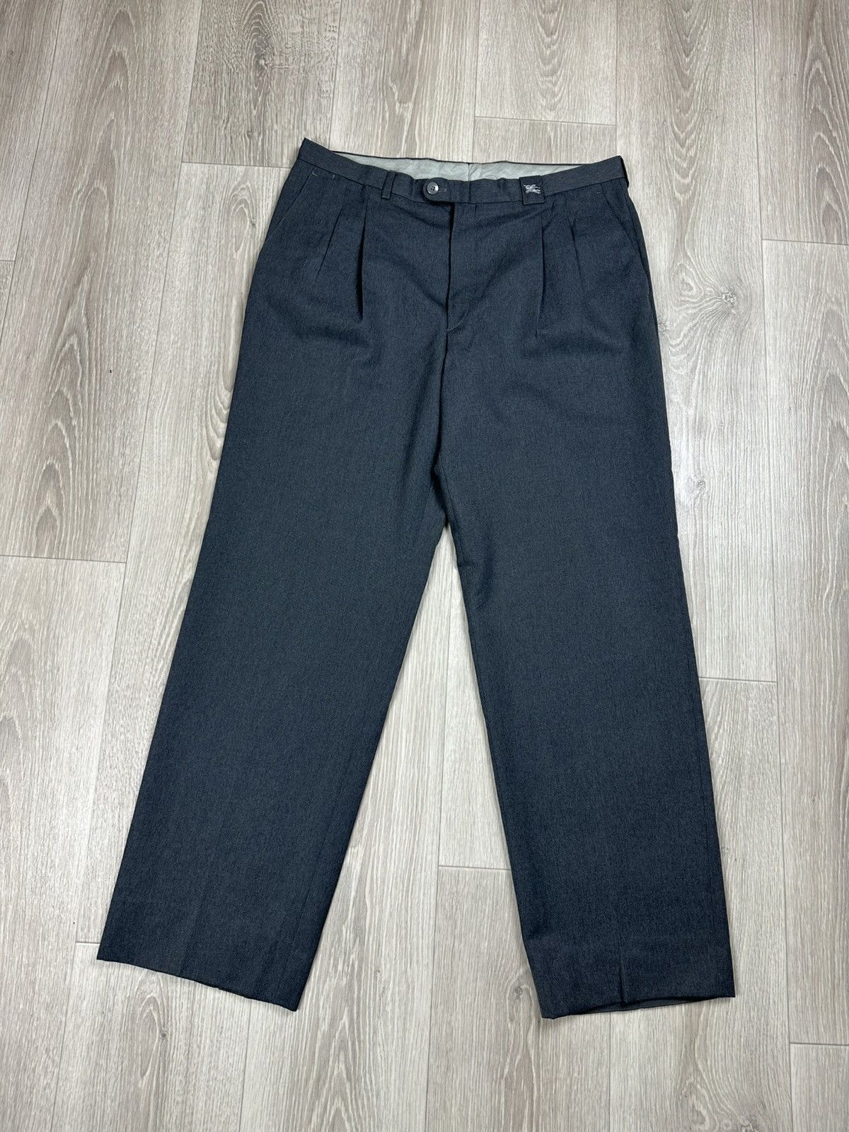 Burberry Vintage BURBERRY Trousers Pants Size 46R - 4 Thumbnail