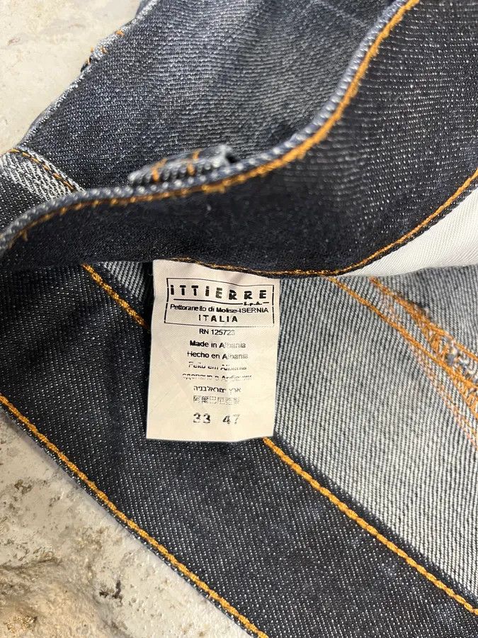 Designer × Just Cavalli × Vintage AW2010 Cavalli Brut Marin Faded Denim Slim Jeans Size US 30 / EU 46 - 10 Thumbnail