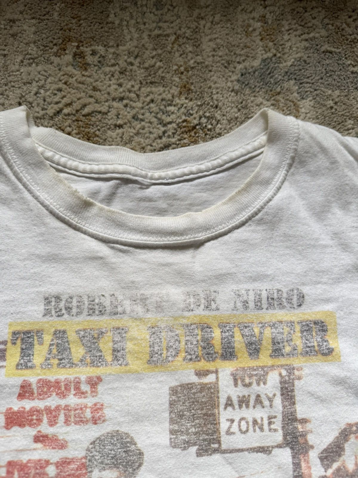 Vintage 90s Robert De Niro Taxi Driver Tee Size US XL / EU 56 / 4 - 3 Thumbnail
