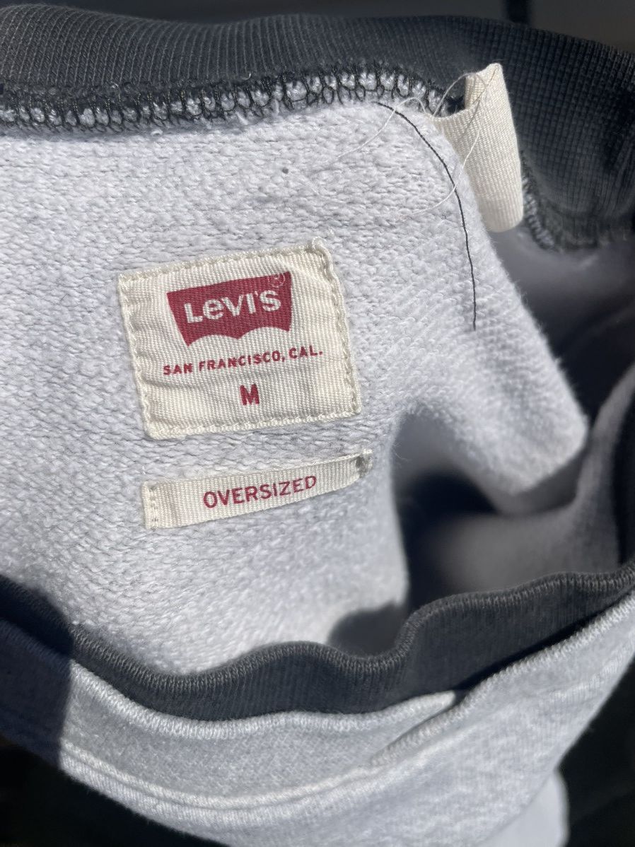 Designer × Levi's × Levi's Vintage Clothing 90’s Levi’s Varsity Letterman Sweatshirt - Vintage Size US M / EU 48-50 / 2 - 3 Thumbnail