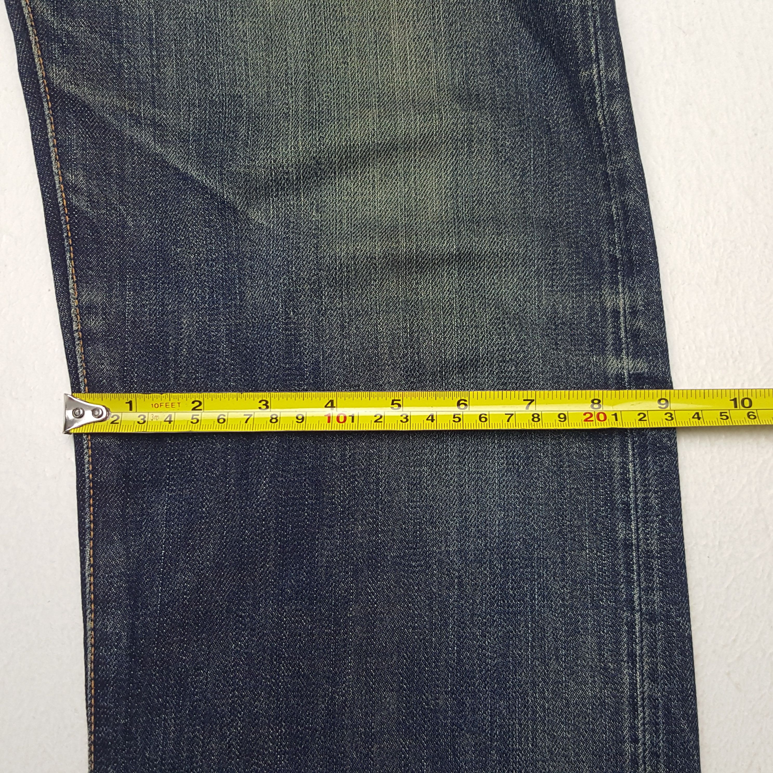 Evisu × Japanese Brand × Vintage Vintage Evisu Selvedge Japan Brand Daicock Custom Denim Jean Size US 30 / EU 46 - 12 Thumbnail