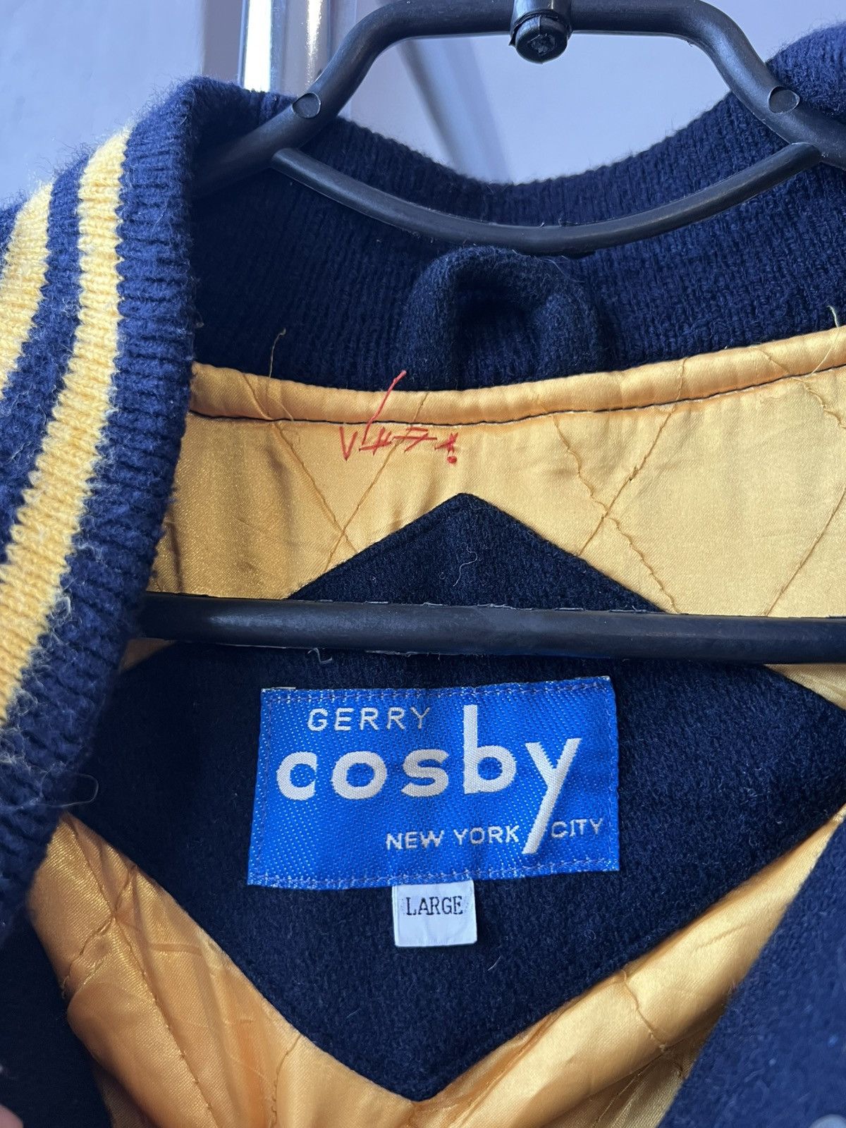 Vintage 90’S GERRY COSBY VINTAGE VARSITY USA JACKET STATE MADE JAPAN Size US L / EU 52-54 / 3 - 9 Thumbnail