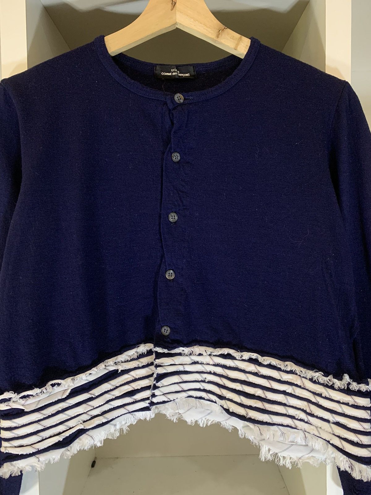 Comme des Garcons Vintage AD2000 Tricots Comme Des Garcons Button Up Shirt Size S / US 4 / IT 40 - 5 Thumbnail