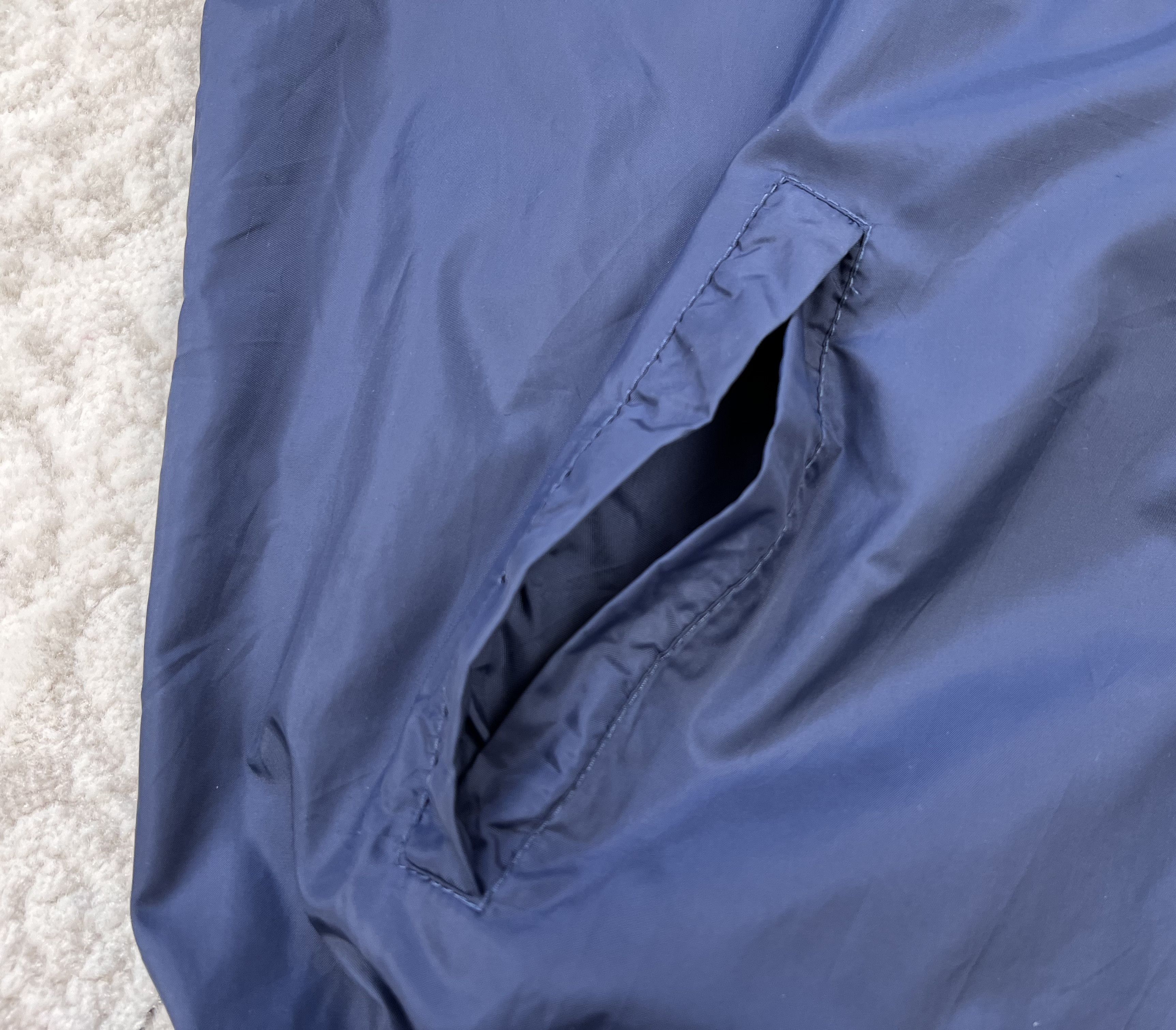 Lacoste Vintage IZOD Lacoste Windbreaker Bomber Jacket XL Blue Croco Size US XL / EU 56 / 4 - 8 Thumbnail