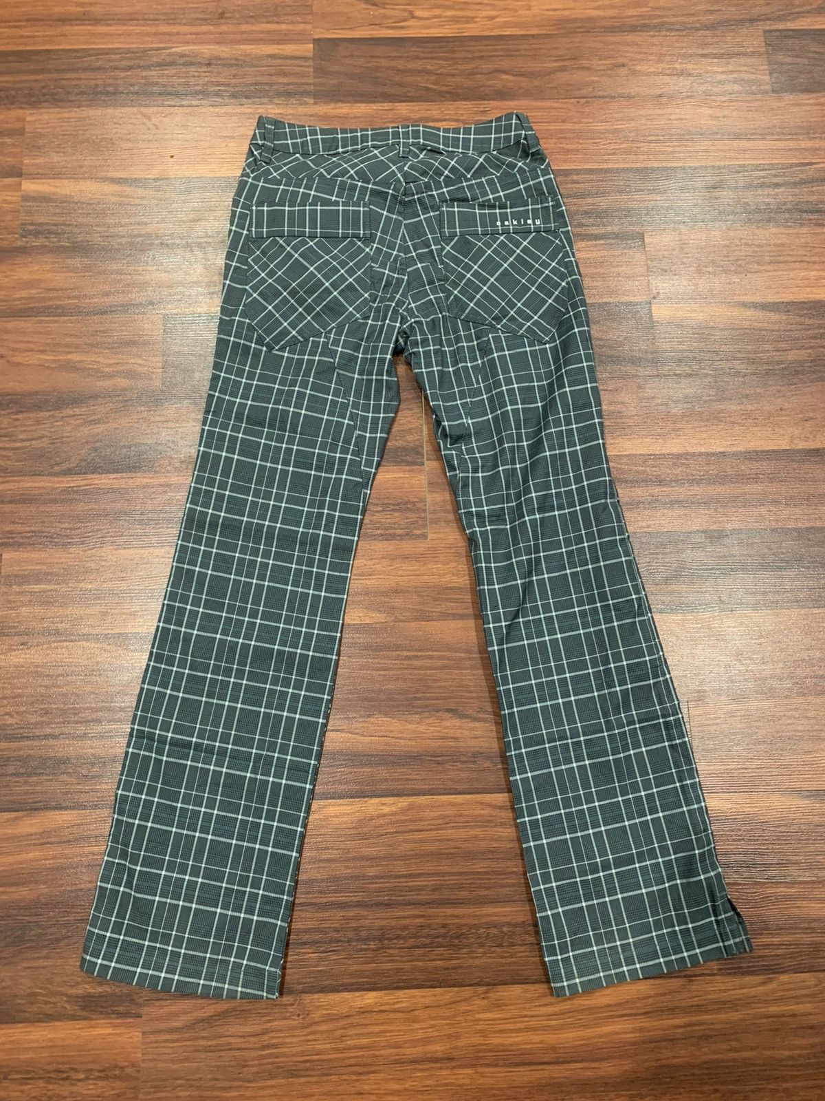 Oakley Oakley Checkered Flared Pants Size 30" / US 8 / IT 44 - 2 Thumbnail