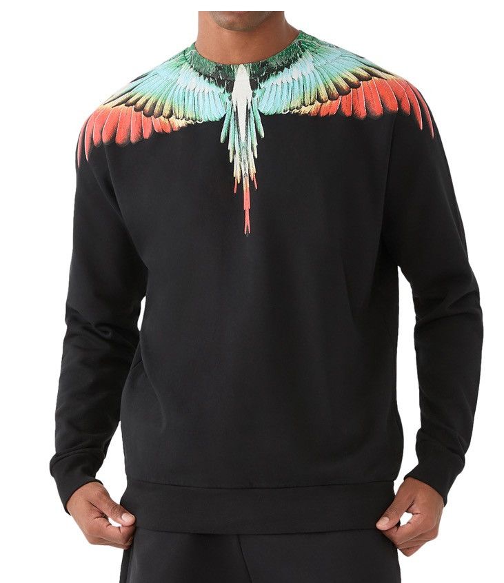 Marcelo Burlon Marcelo Burlon sweatshirt new with tags XL black icon wings Size US XL / EU 56 / 4 - 2 Thumbnail