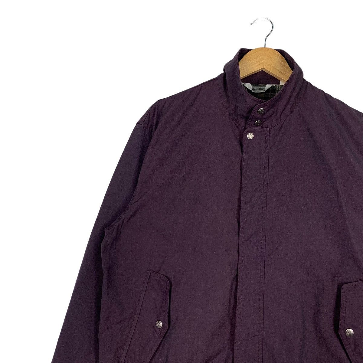 Japanese Brand Manguis Purple Casual Jacket #1178-C54 Size US L / EU 52-54 / 3 - 6 Thumbnail