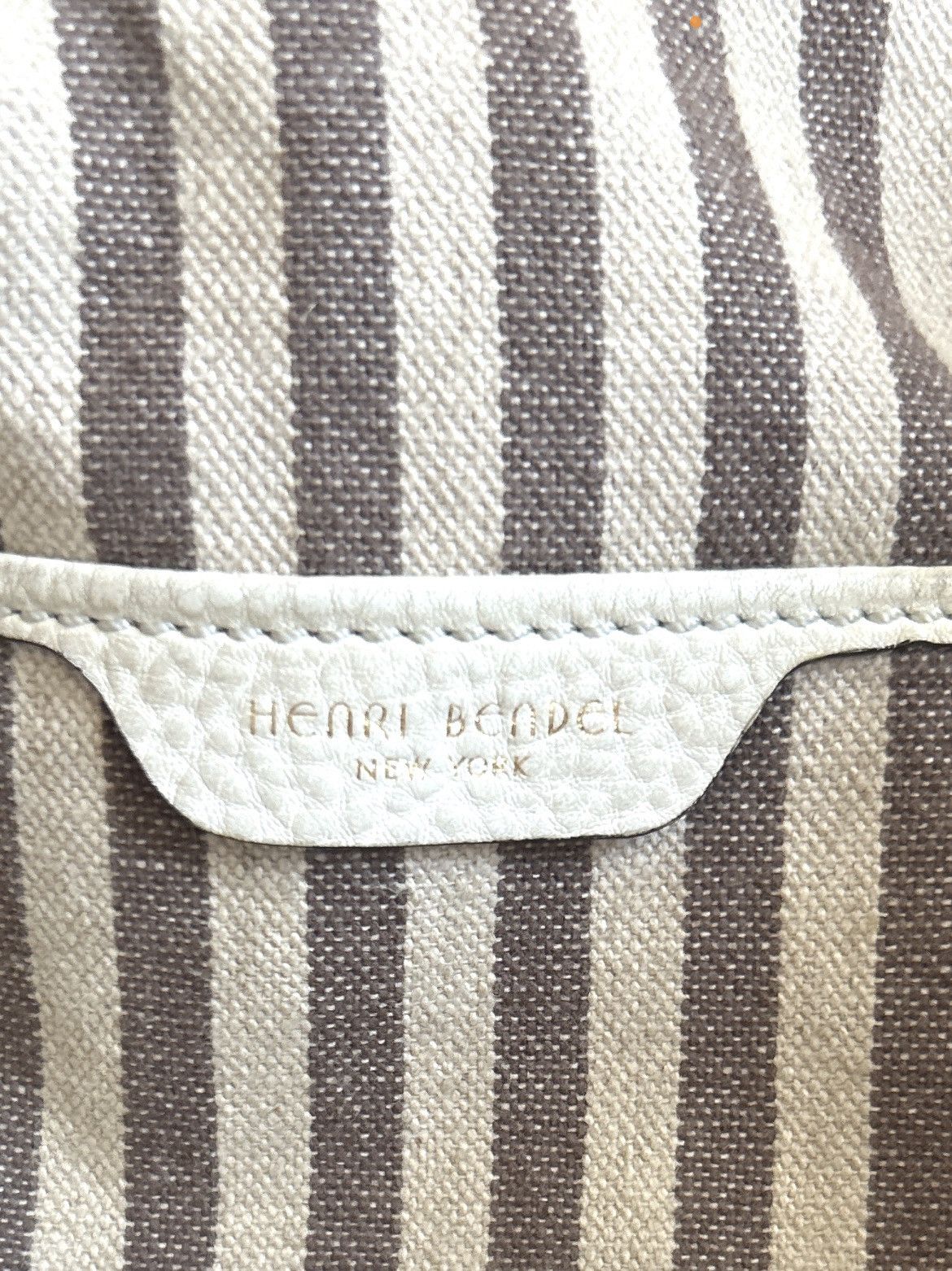 Henri Bendel Henri Bendel White Leather Tote Bag Size ONE SIZE - 8 Thumbnail