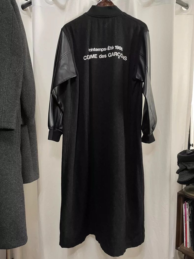 Comme des Garcons Comme Des Garcons Mid-ancient wool and leather sleeve long Size S / US 4 / IT 40 - 2 Thumbnail