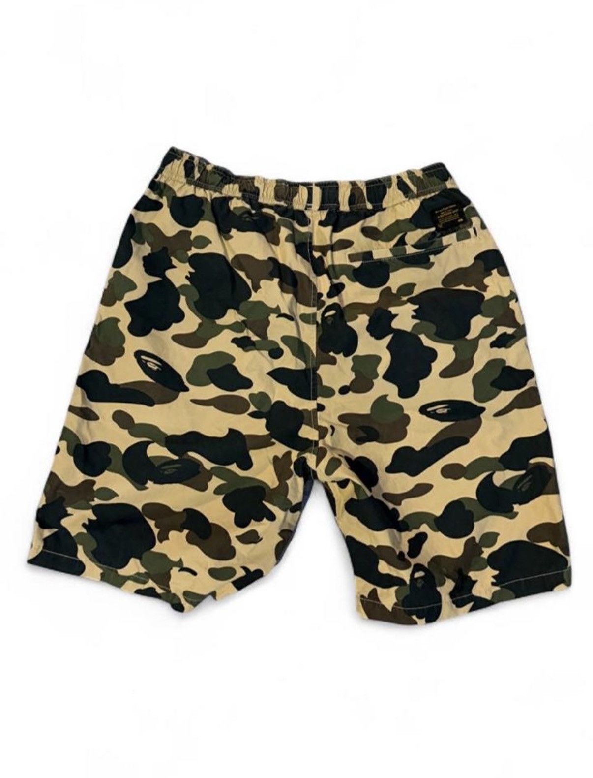 Bape Bape yellow 1st camo shorts Size US 32 / EU 48 - 2 Thumbnail
