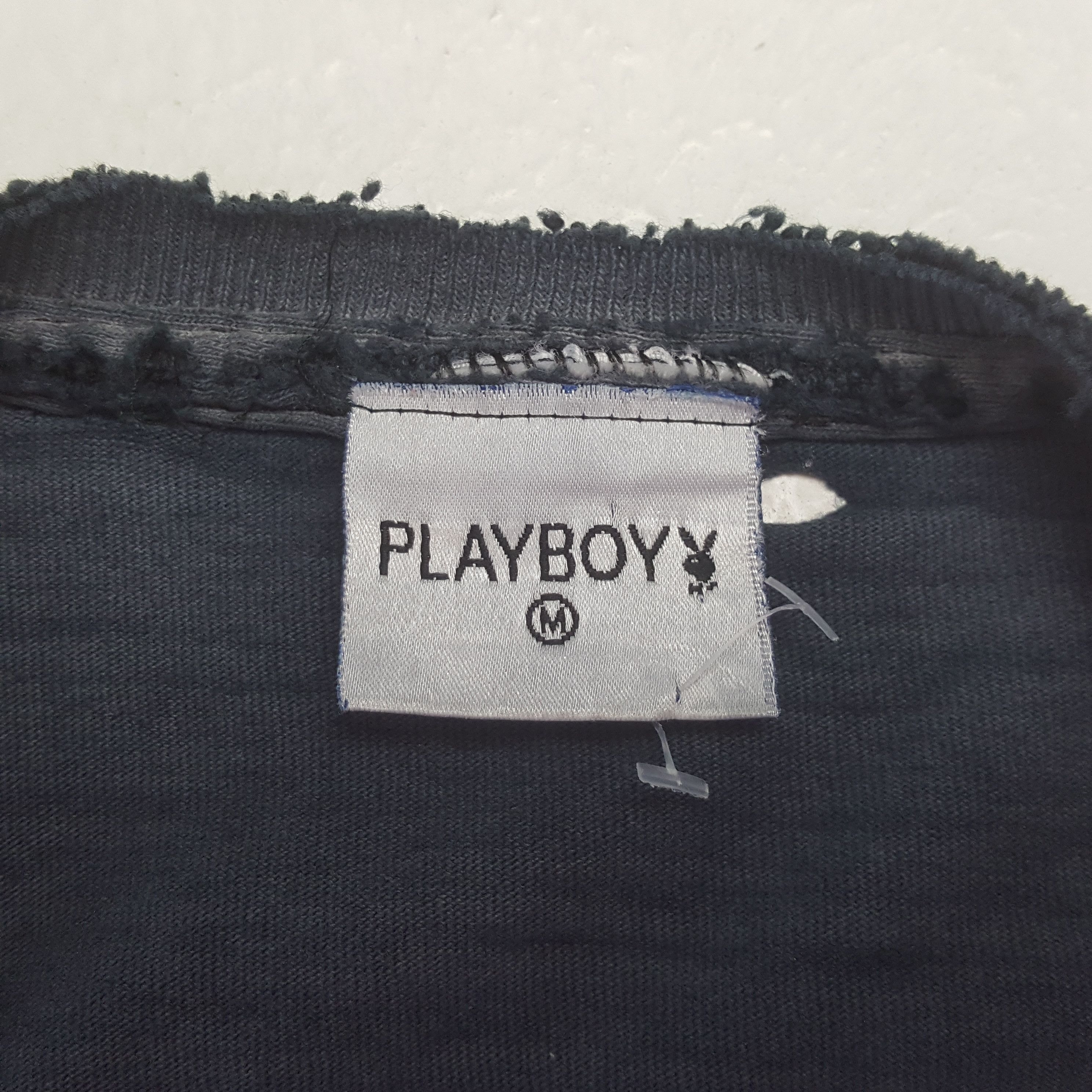 Playboy Playboy Parody 007 James Bond Distressed Tshirt C299N5 Size US M / EU 48-50 / 2 - 4 Thumbnail