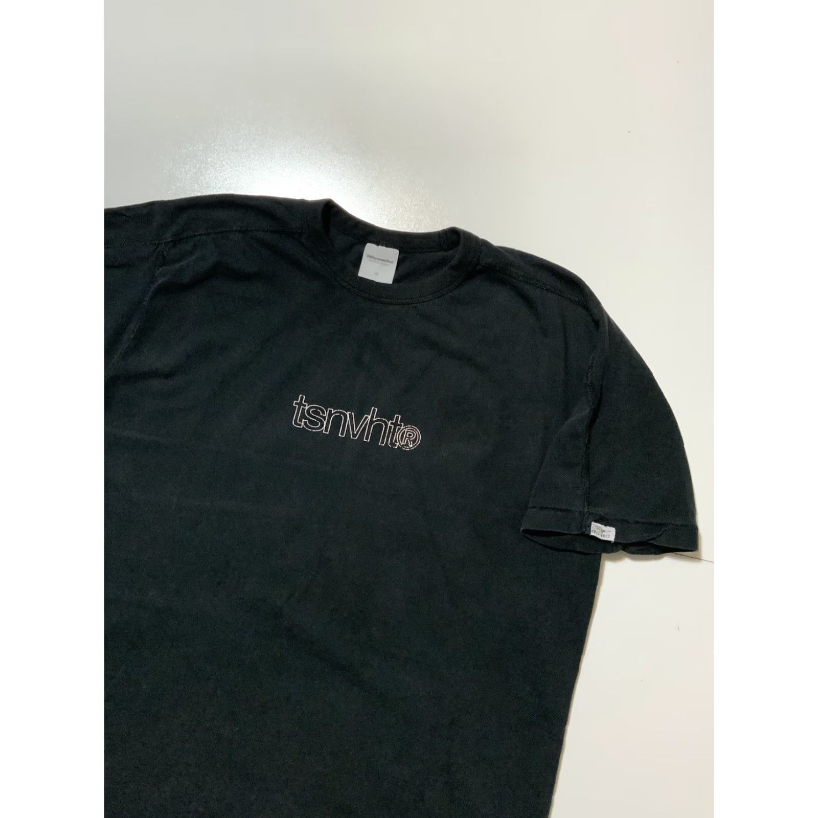 thisisneverthat VINTAGE ThisIsNeverThat Tsnvht Korea Streetwear Black Graphic Crewneck S/S T-Shirt Sz. M Mens Size US M / EU 48-50 / 2 - 4 Thumbnail