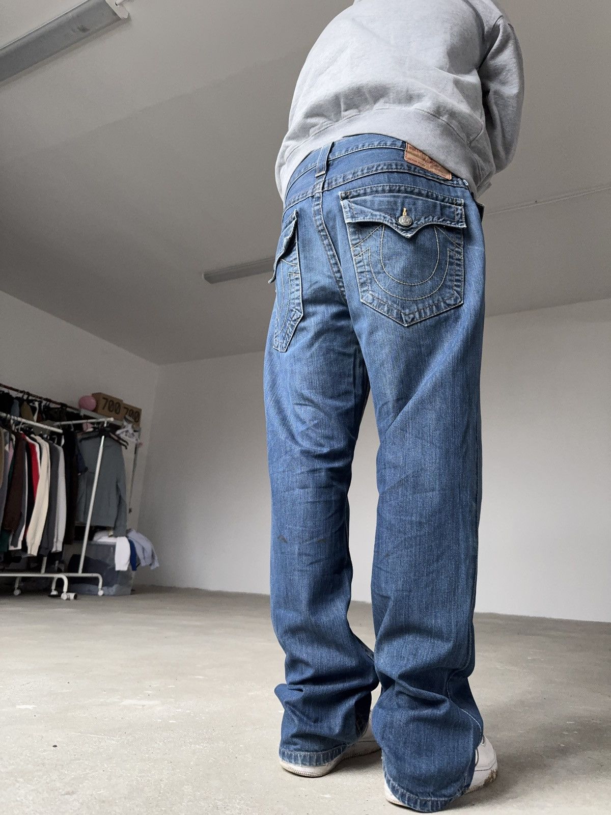 True Religion Vintage True Religion Denim Jeans Baggy Size US 34 / EU 50 - 2 Thumbnail