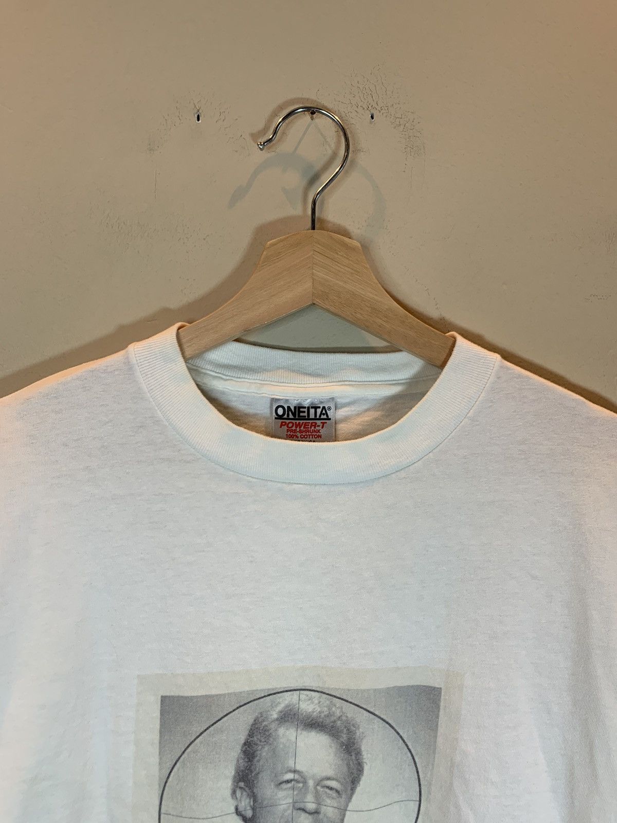 Vintage *RARE* Vintage 90’s Don’t Shoot I’m Not Bill Clinton T-Shirt Size US L / EU 52-54 / 3 - 7 Thumbnail