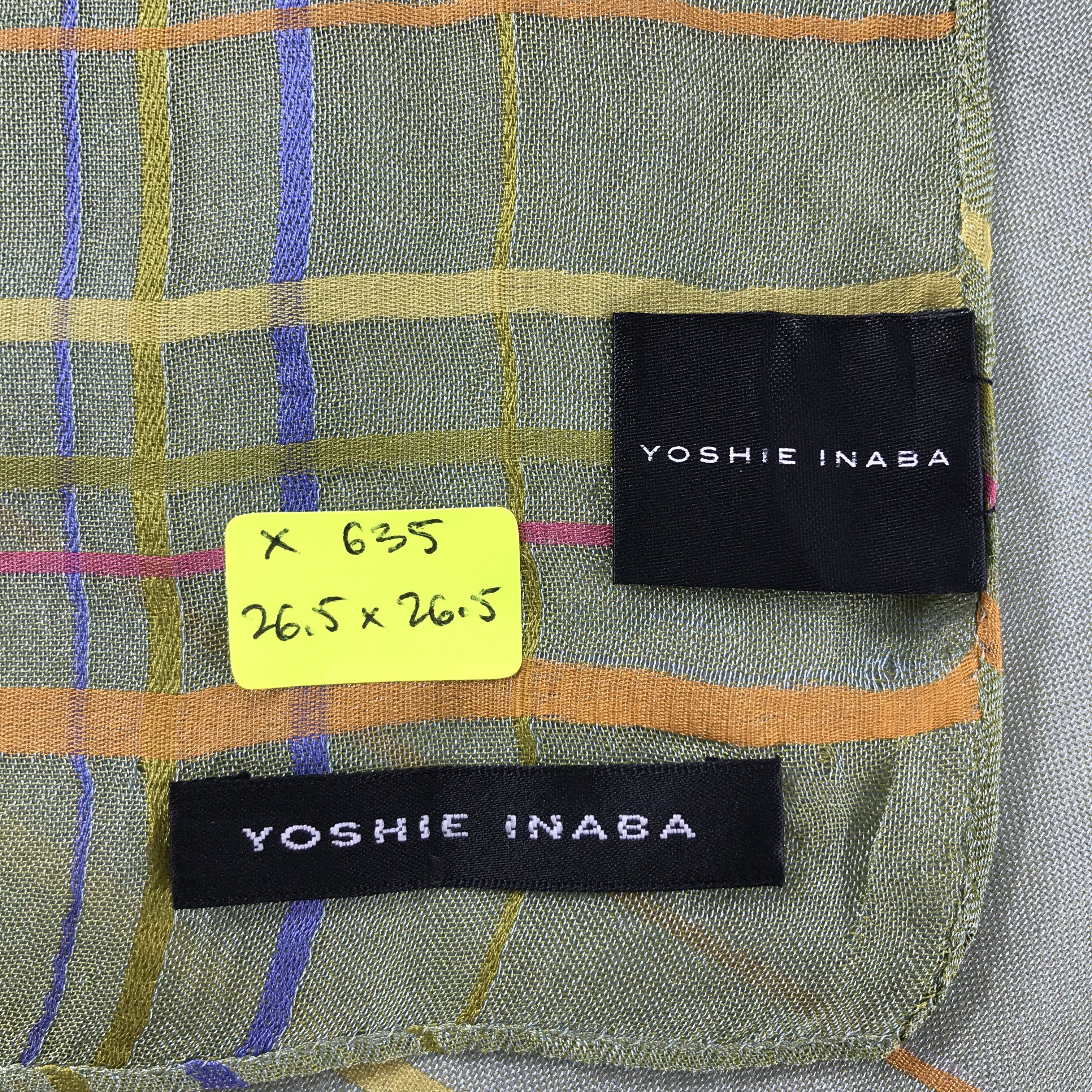 yoshie inaba Vintage Yoshie Inaba Silk Scarf Size ONE SIZE - 7 Thumbnail