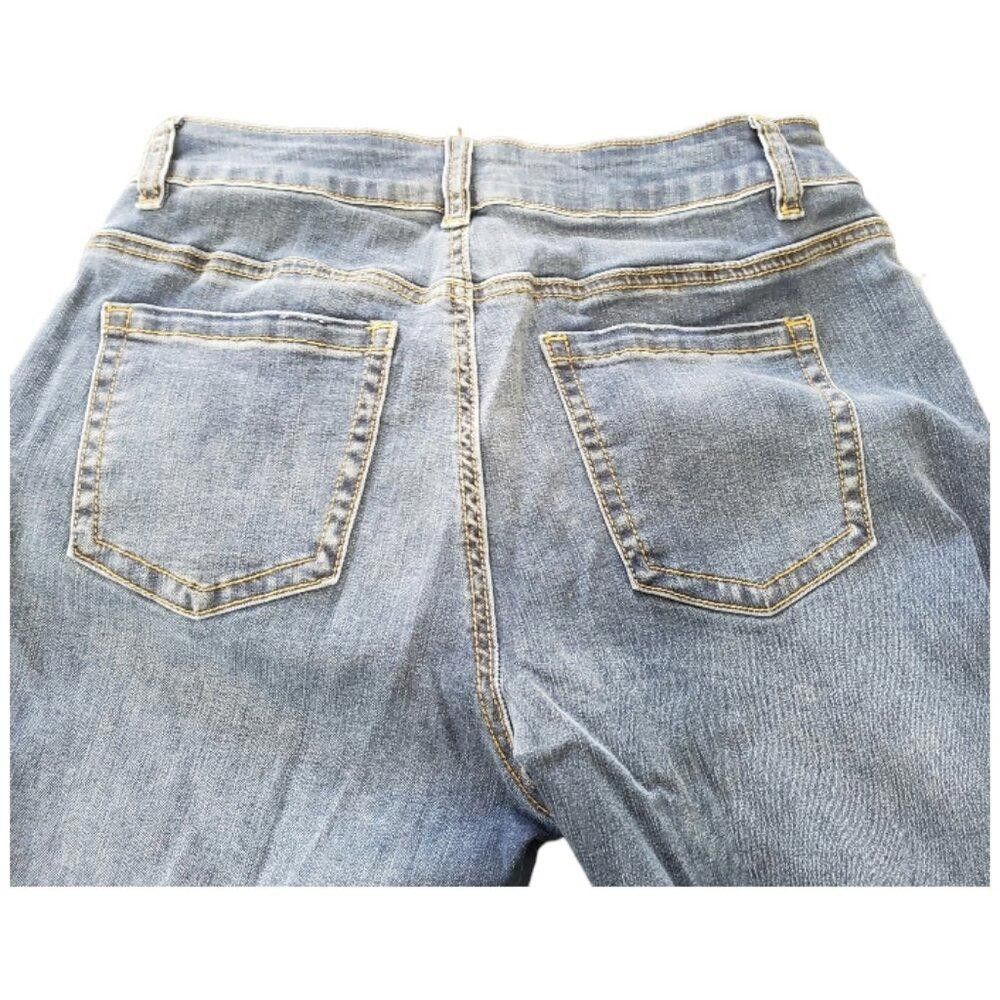 Designer CT1482 Ethyl No Button Studded Straight Jean Size 30" / US 8 / IT 44 - 2 Thumbnail