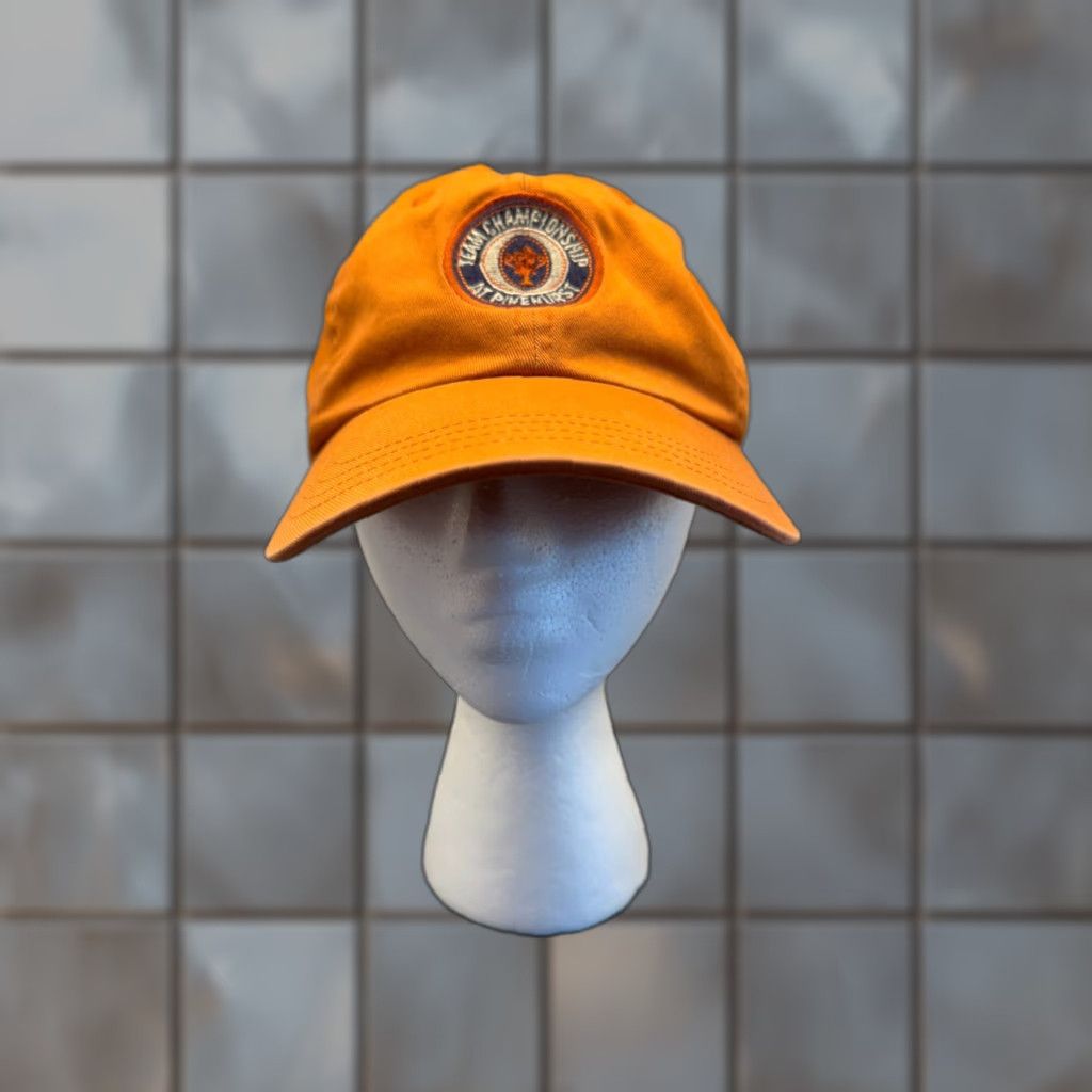Imperial Imperial Golf Hat Cap Men's One Size Orange Adjustable Strapback Team Championship Sports Size ONE SIZE - 1 Thumbnail
