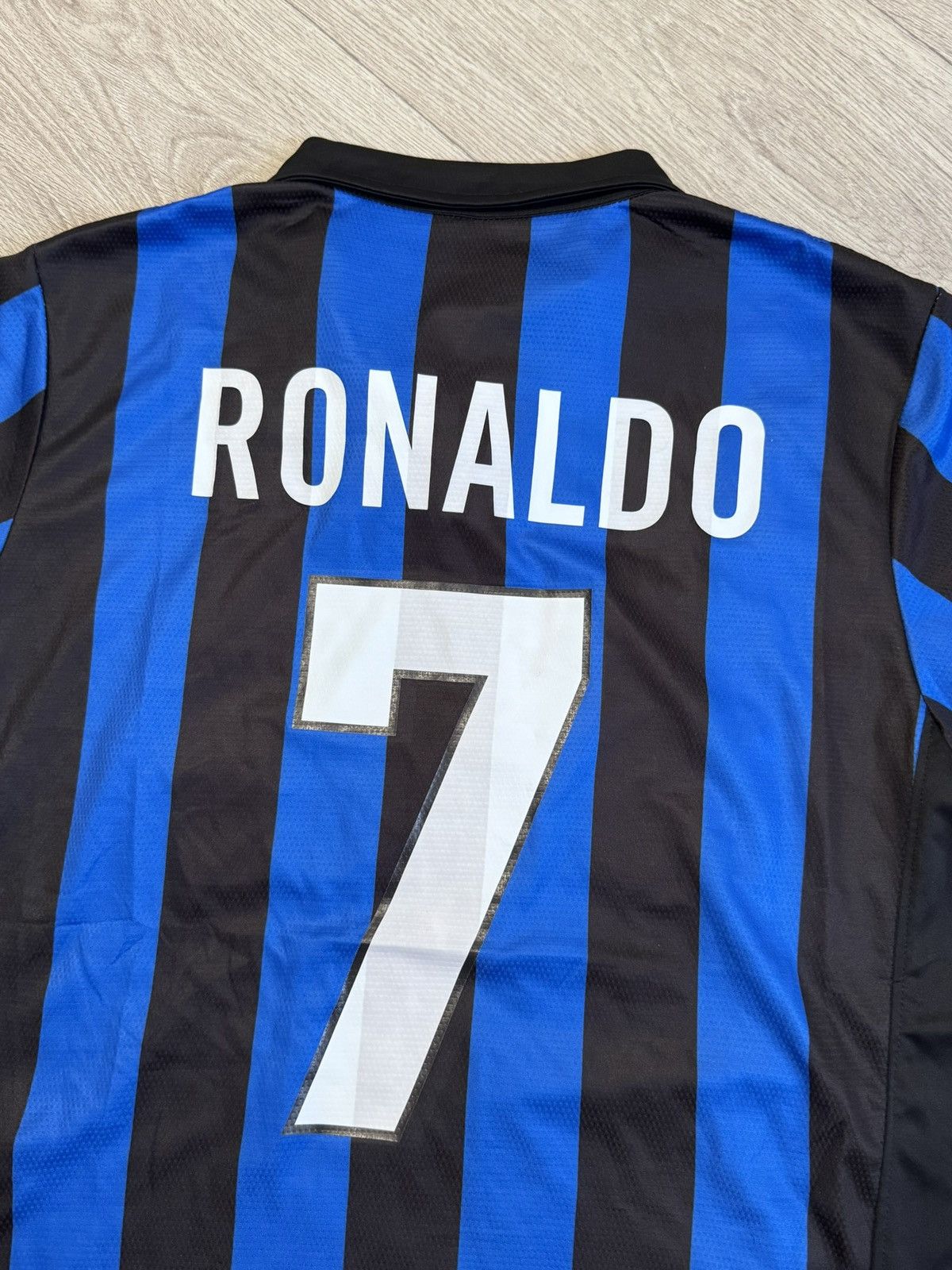 Nike 🔷Vintage Nike Inter Milan Ronaldo #7 1998/99 Soccer jersey🔷 Size US M / EU 48-50 / 2 - 7 Thumbnail
