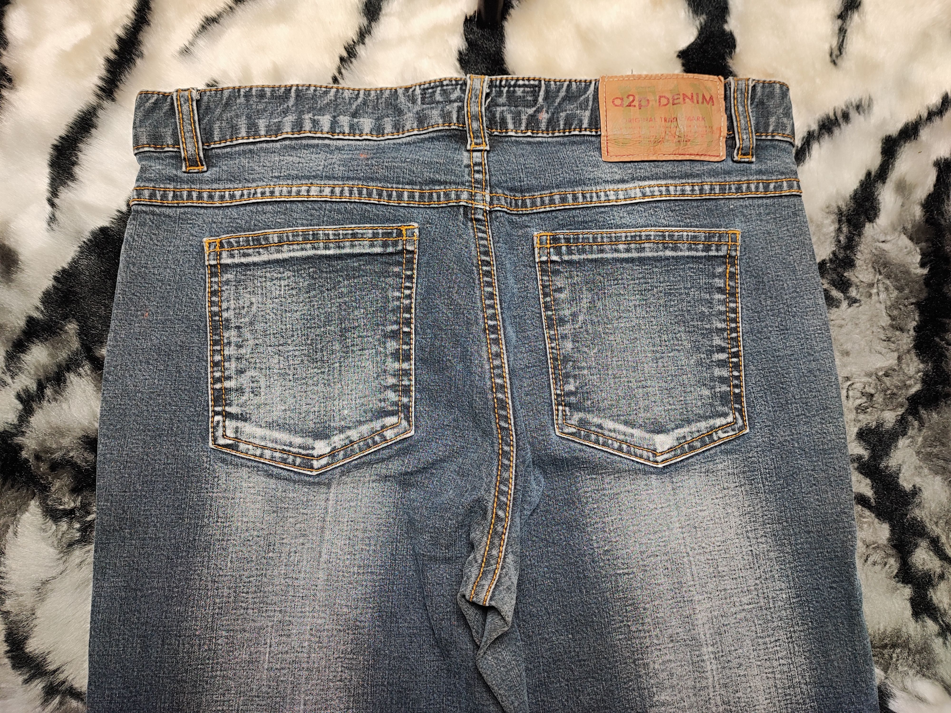 Jean Flare Jeans A2P Denim Bootcut Size US 29 - 17 Thumbnail