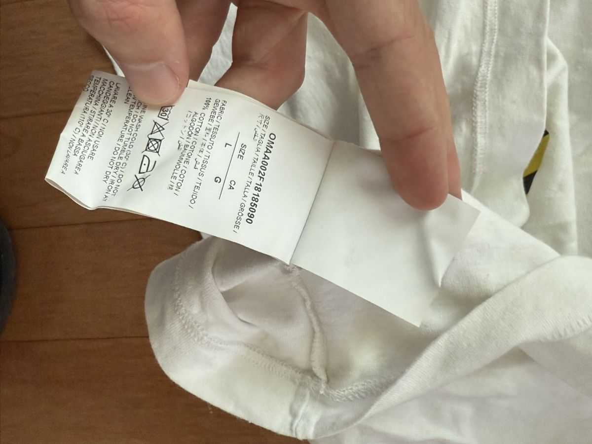 Off-White Off White Logo T Size US L / EU 52-54 / 3 - 3 Thumbnail