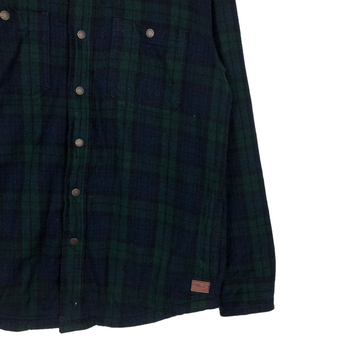 Japanese Brand 🔥Vintage L.L.Bean Shirt Flannel Jacket Shearling Tartan Size US S / EU 44-46 / 1 - 5 Thumbnail
