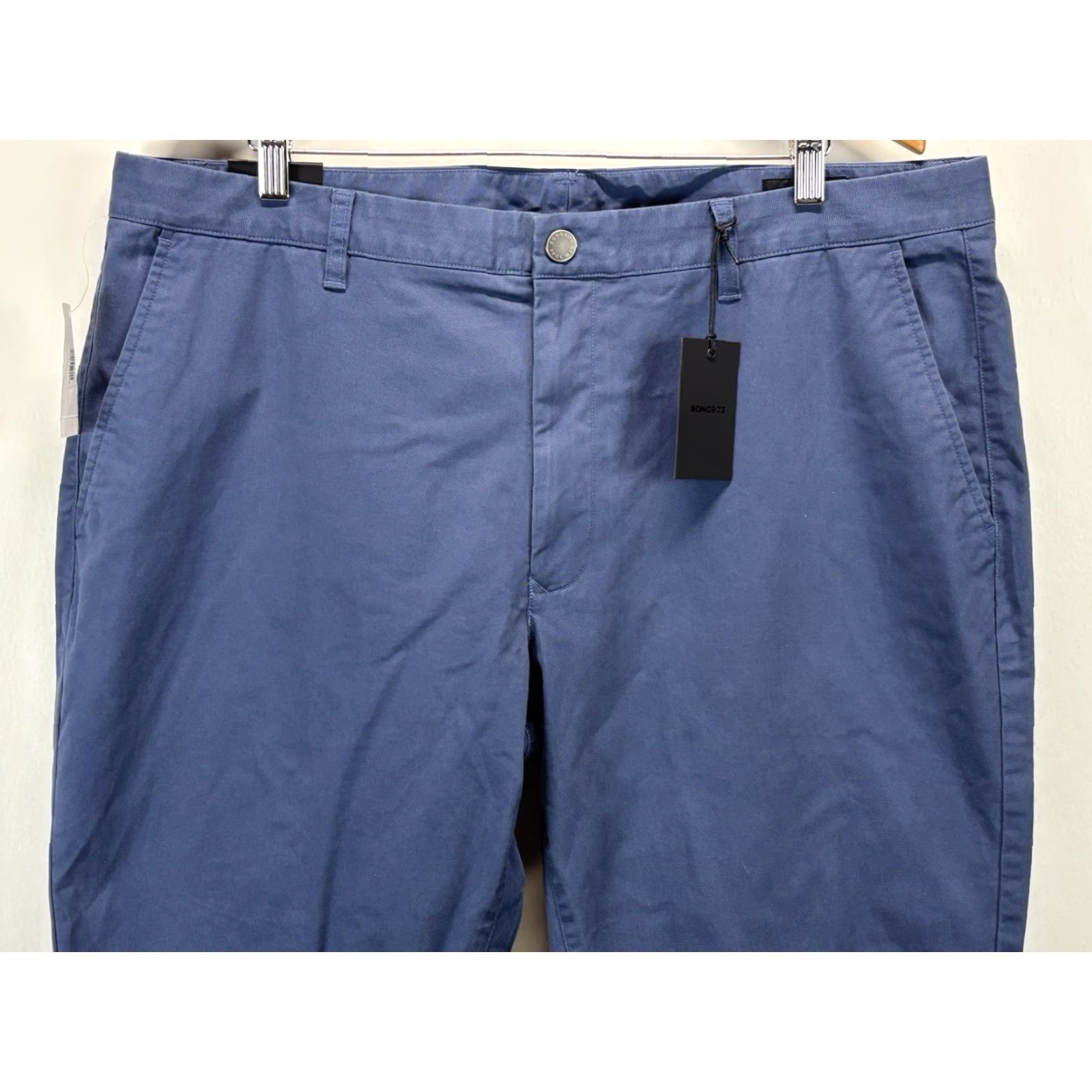 Bonobos Bonobos Men's Slim Fit Stretch Washed Chino Pants Size 40x32 Blue Casual Business Travel Size US 40 / EU 56 - 2 Thumbnail
