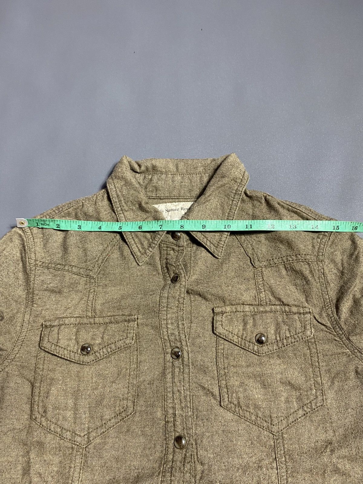 GOA GOA Distressed Button Up Western Shirt Size US S / EU 44-46 / 1 - 10 Thumbnail