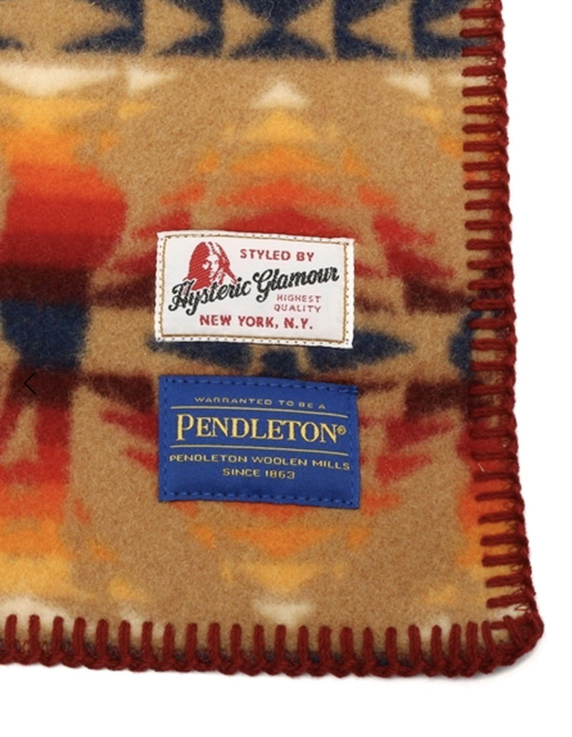 Hysteric Glamour PENDLETON × HYSTERIC GLAMOUR HYS TIMES Half Muchacho Blanket Size ONE SIZE - 2 Thumbnail