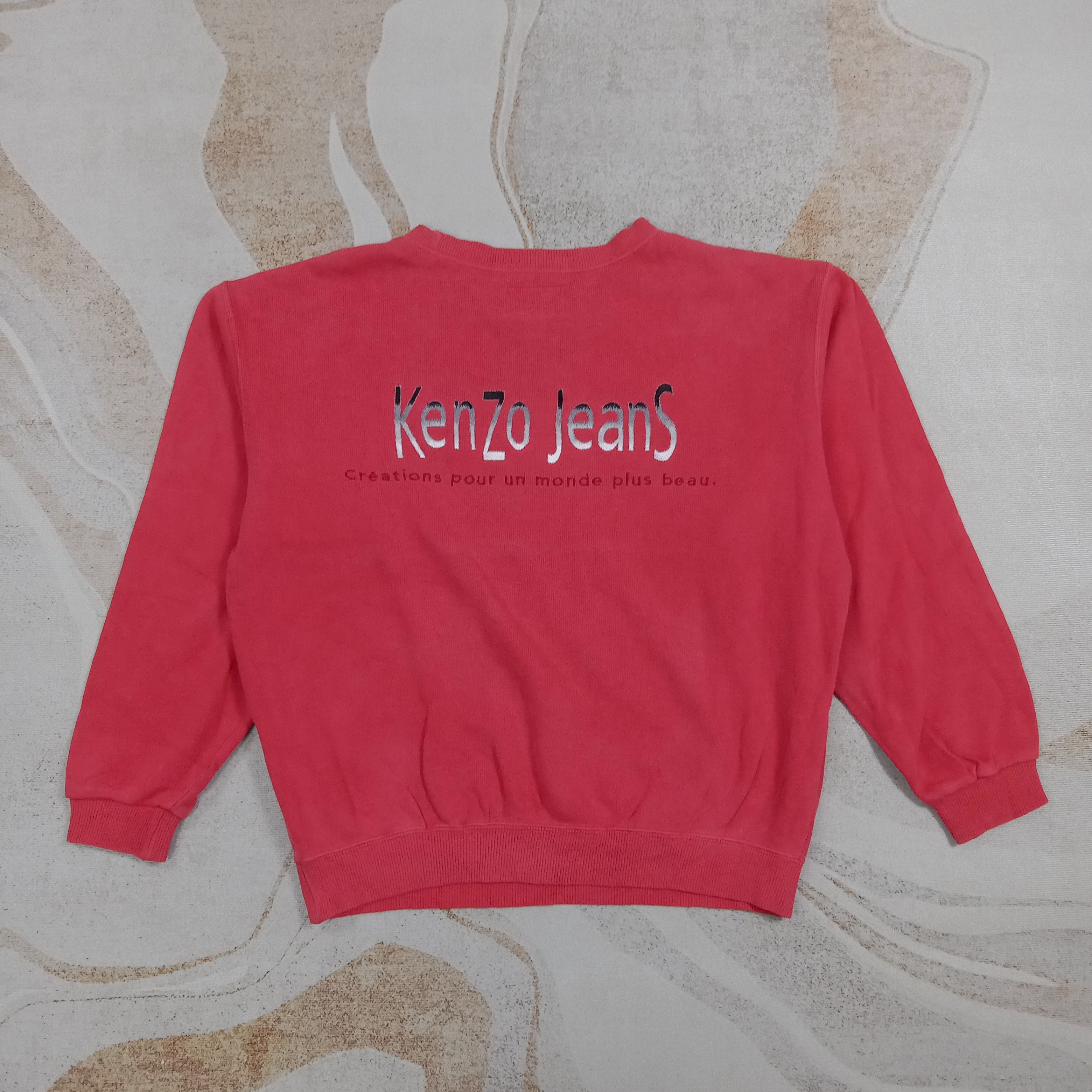 Kenzo Kenzo Jeans Japanese Brand Sweatshirt C271N21 Size US L / EU 52-54 / 3 - 1 Thumbnail