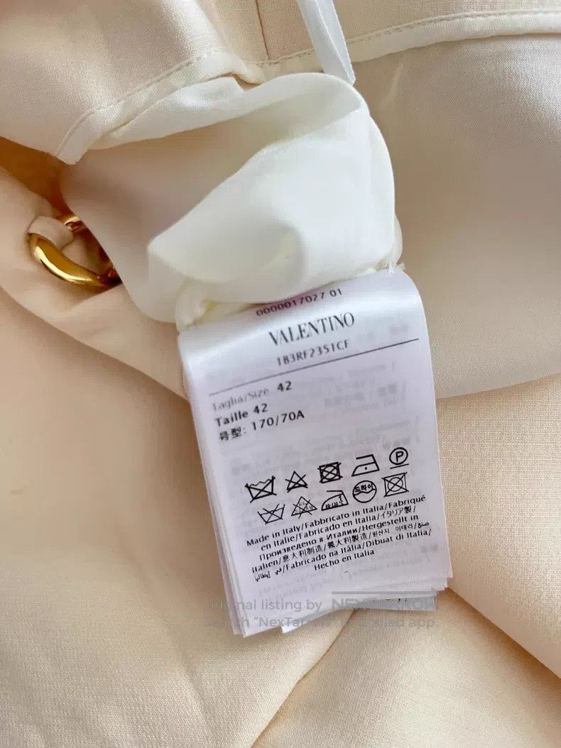 Valentino Valentino White shorts Size 41" - 4 Thumbnail