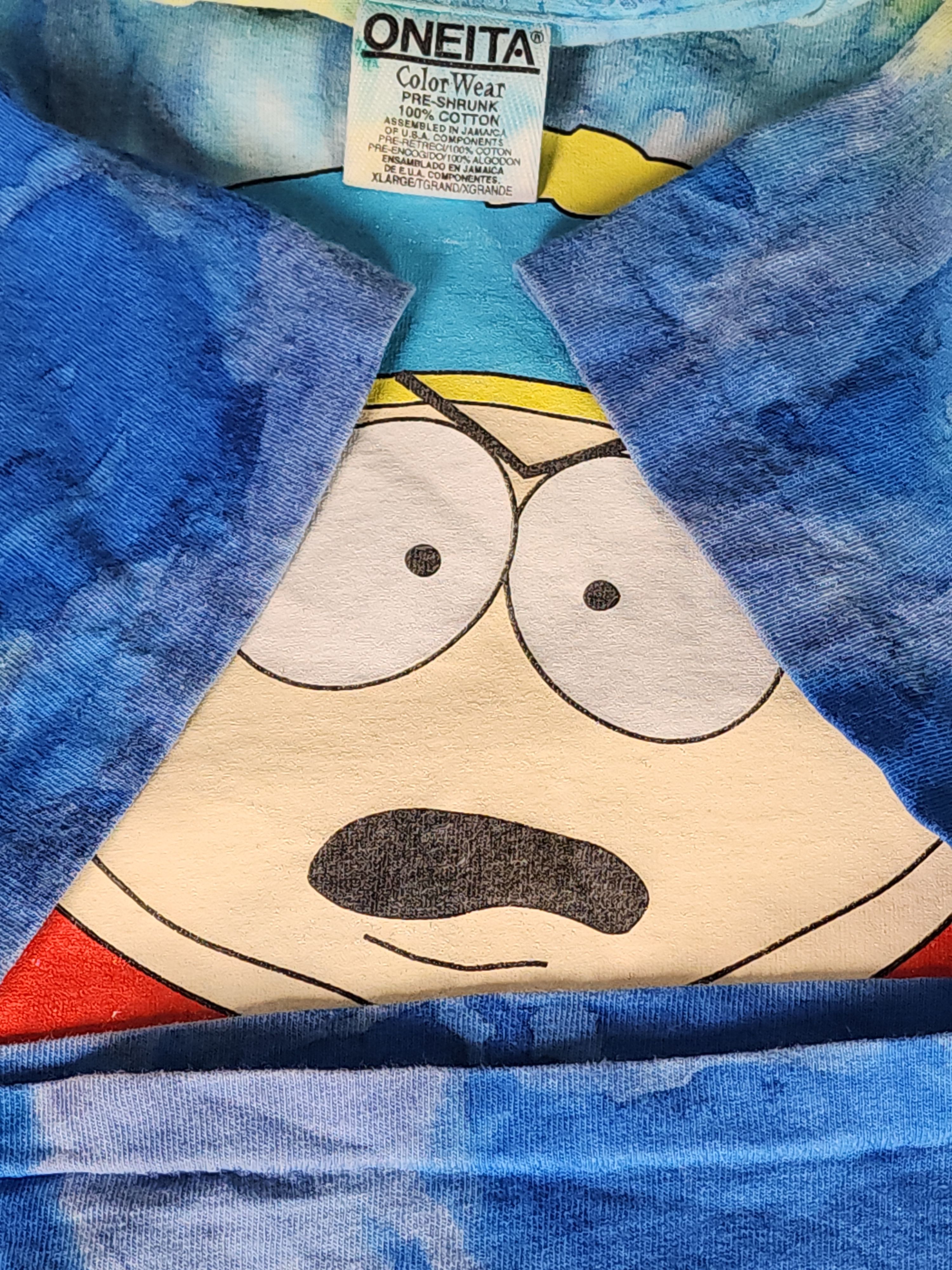 Vintage Vintage 1997 South Park Eric Cartman Comedy Central 90s Size US XL / EU 56 / 4 - 4 Thumbnail