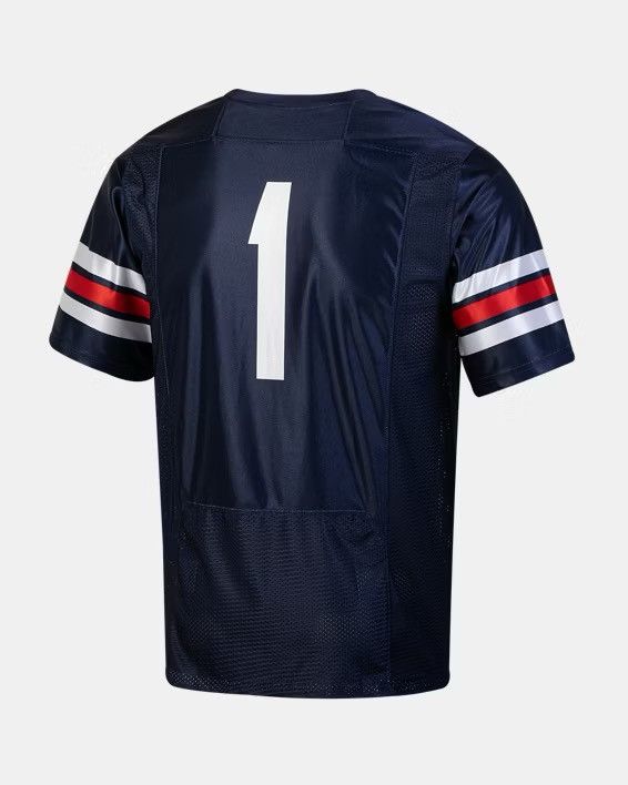 Under Armour Under Armour NCAA Jackson State Tigers Football Navy Jersey Size US L / EU 52-54 / 3 - 2 Thumbnail