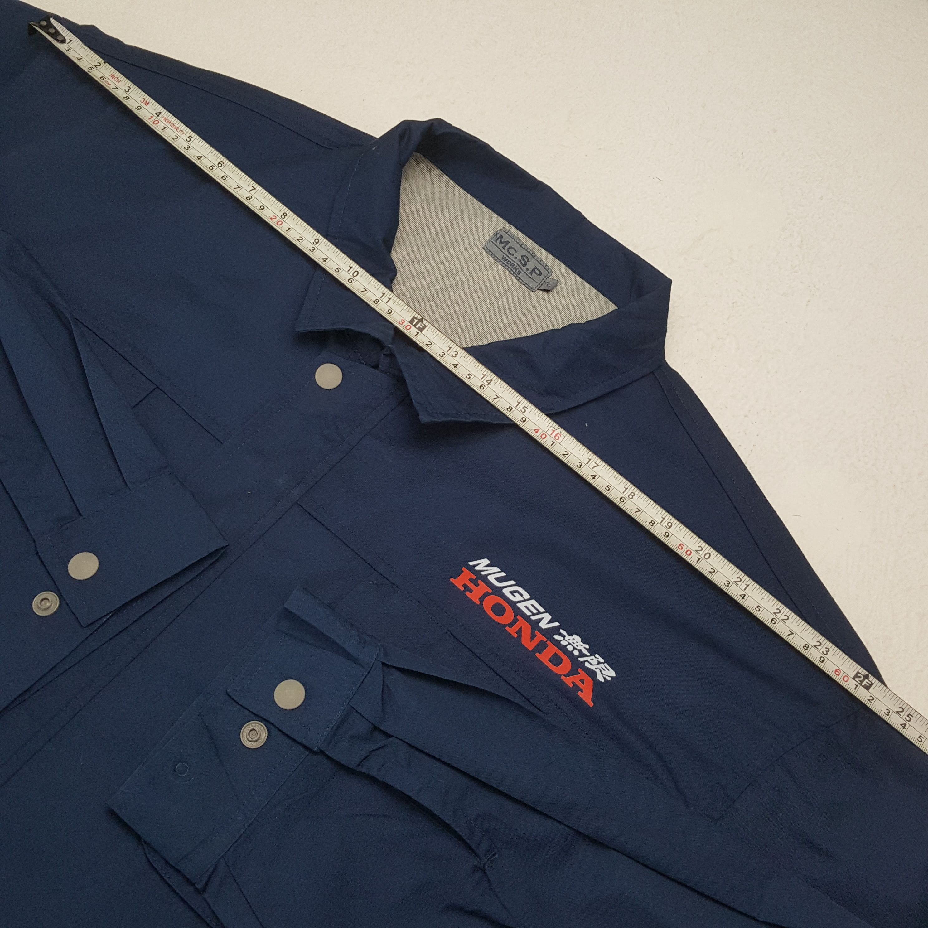Vintage MUGEN HONDA Japanese Motorsports Custom Art Jacket C287N19 Size US XXL / EU 58 / 5 - 8 Thumbnail