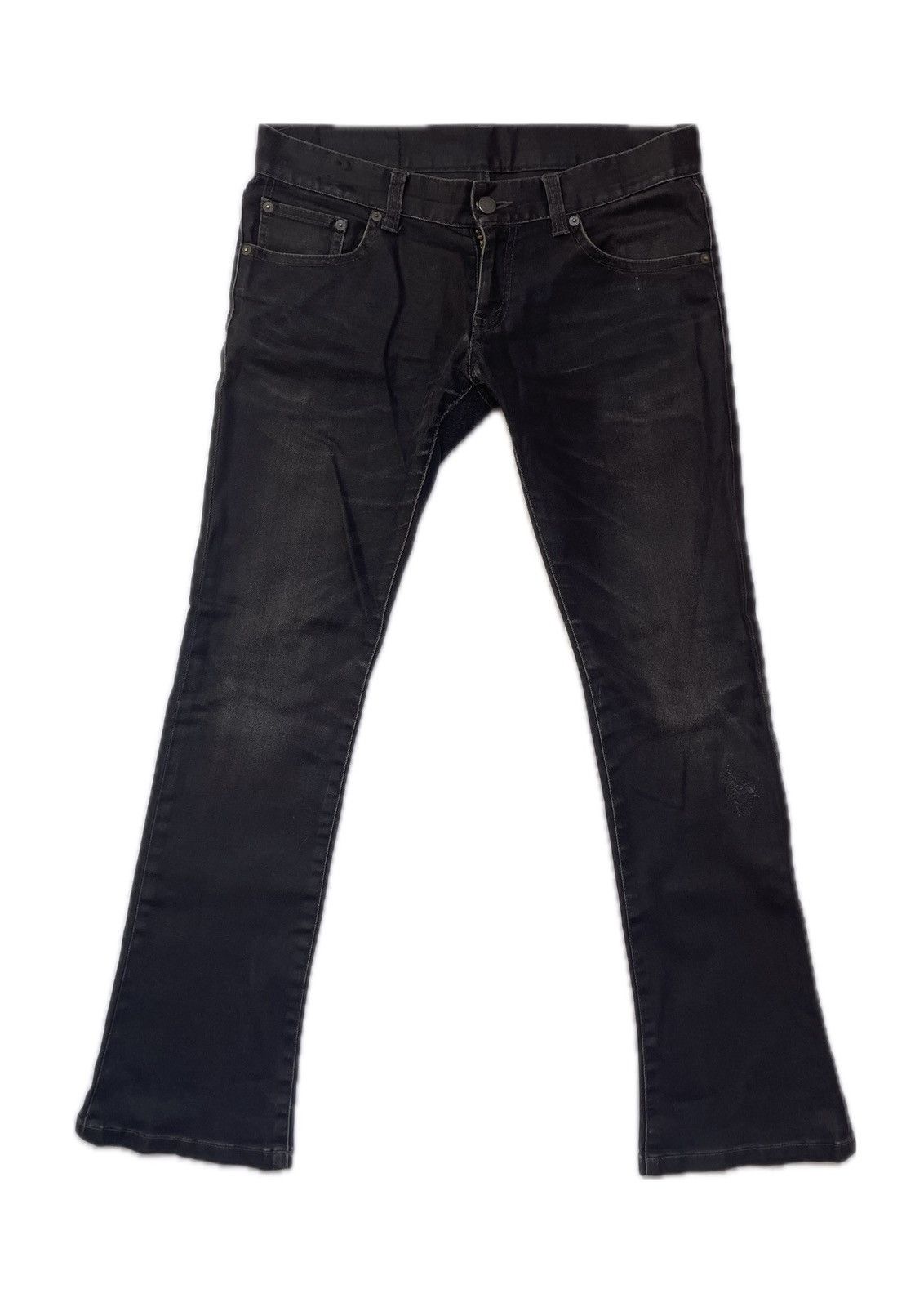 Tornado Mart Tormado Mart waxed flared denim Size US 29 - 1 Thumbnail