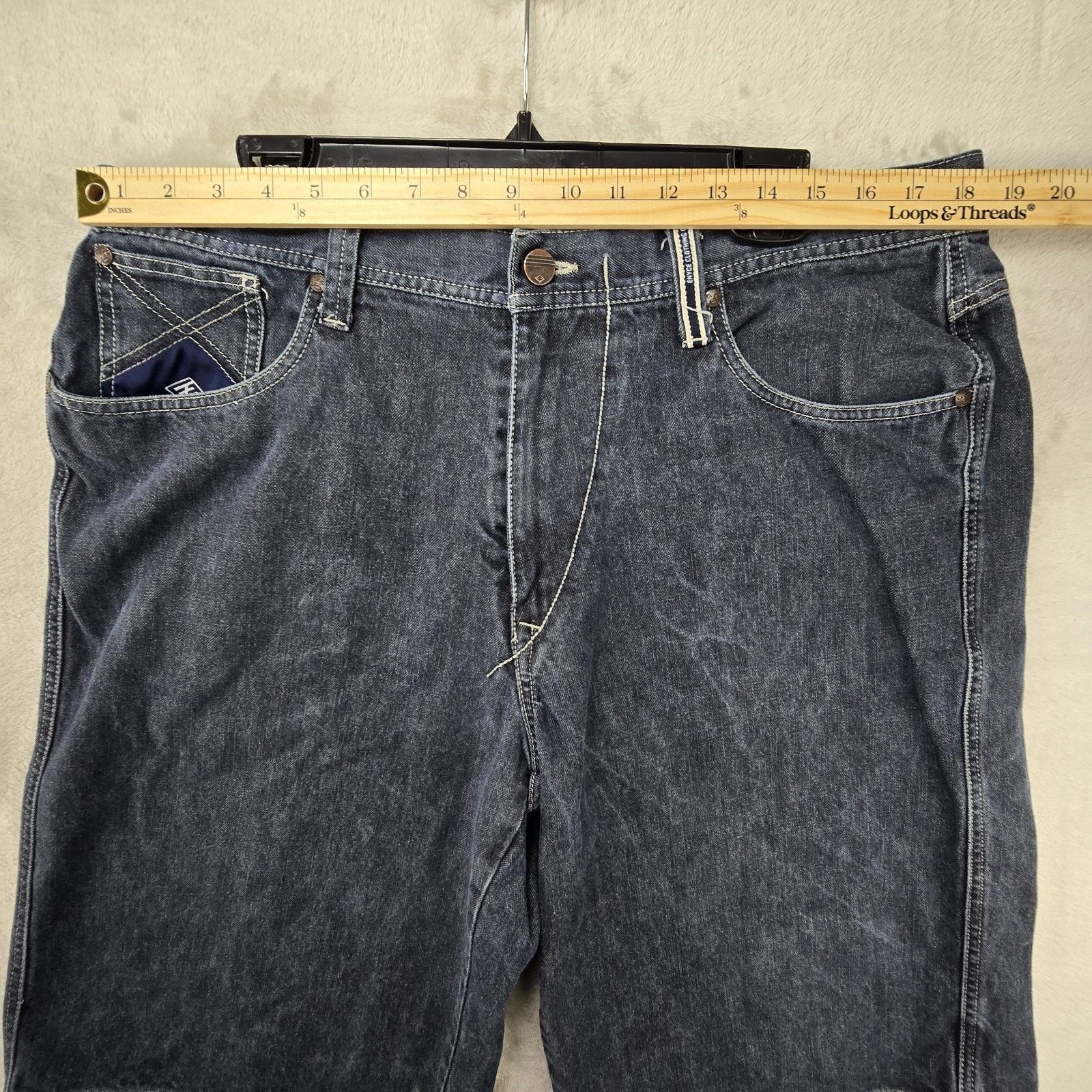 Enyce Vintage Enyce Baggy Shorts 38 Fits 37 Skater Y2K Denim Jorts Size US 38 / EU 54 - 9 Thumbnail