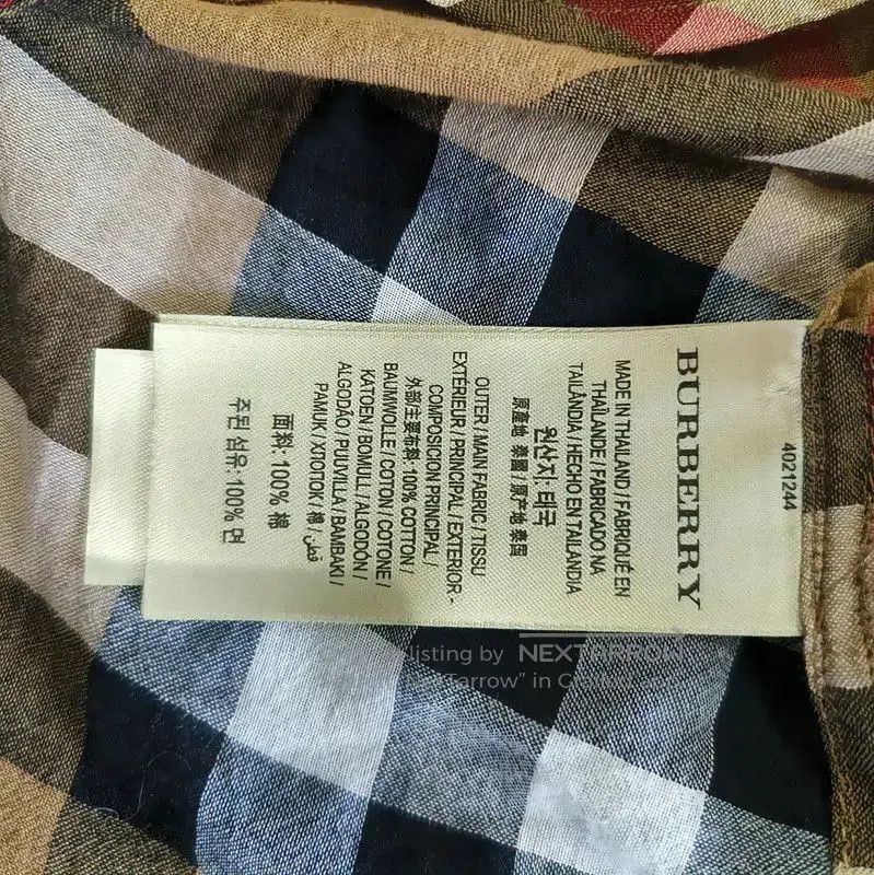 Other Burberry Colorful Cotton Women's Shirt. Size XS / US 0-2 / IT 36-38 - 4 Thumbnail