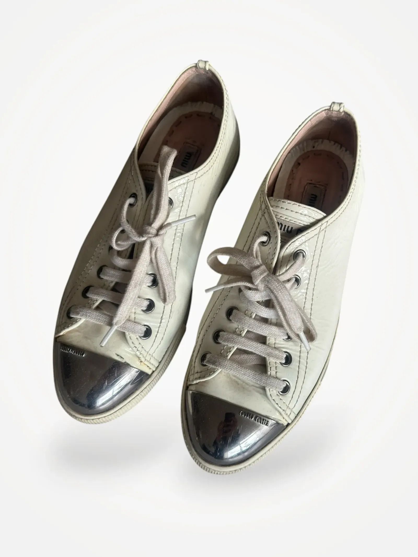 Miu Miu Miu Miu Sneakers Size US 7 / IT 37 - 1 Thumbnail