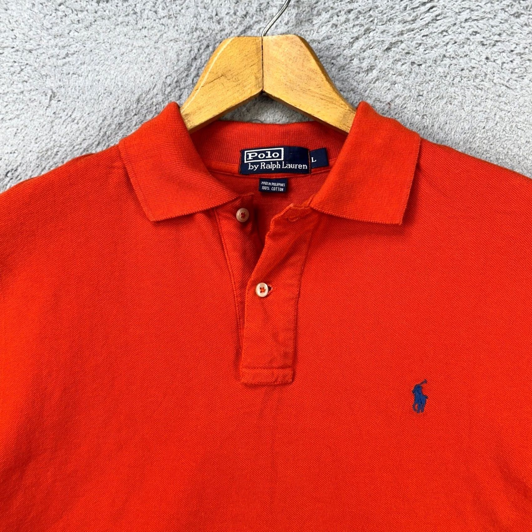 Polo Ralph Lauren Polo Ralph Lauren Shirt Mens L Red Rugby Short Sleeve Outdoor Pony Logo Size US L / EU 52-54 / 3 - 5 Thumbnail