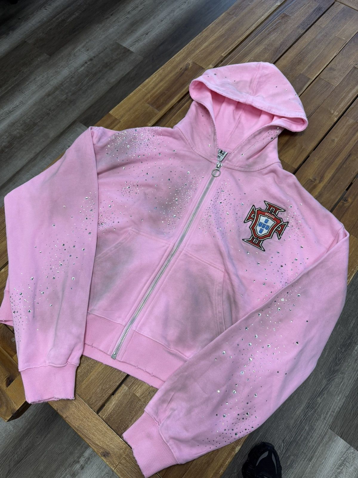 Vale Valley Portugal Pink Zip Up Size Large Size US L / EU 52-54 / 3 - 1 Thumbnail